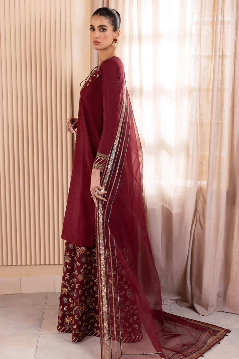 Jazmin | Formals Collection | RAW SILK UR-7016 - Official Jazmin stockist in UK - Sakeena London