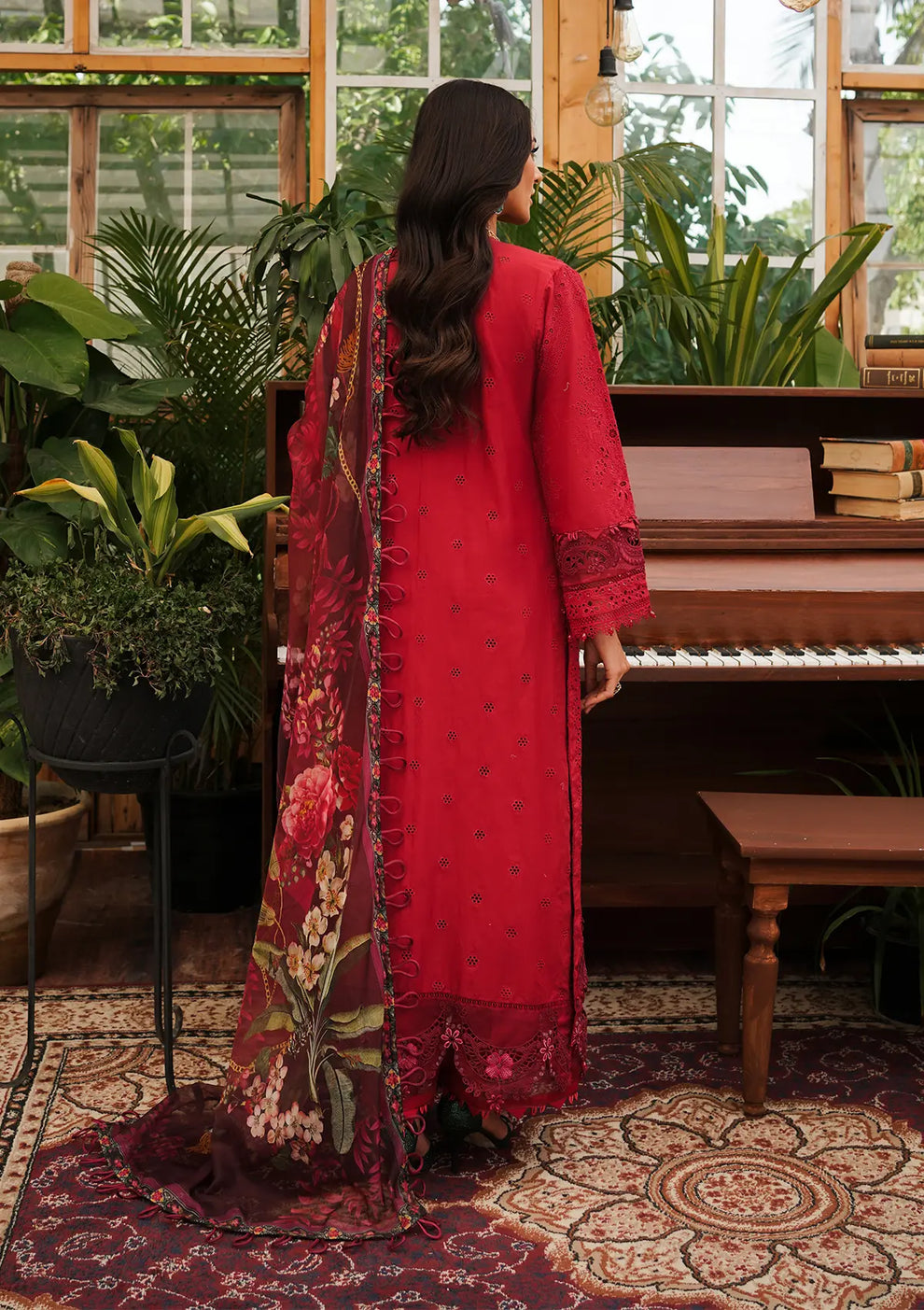 Kahf Premium | Luxury Lawn 24 | KLE-04 Valentino - Official Kahf Premium stockist in UK - Sakeena London