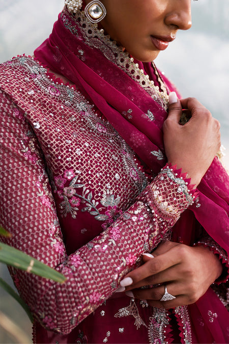 Afrozeh | La Fuschia 25 | Rowan - Official Afrozeh stockist in UK - Sakeena London