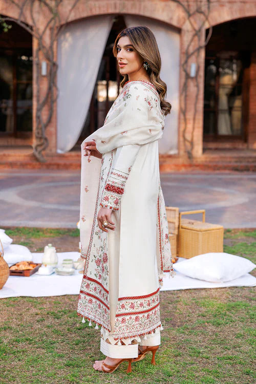 Farasha | Kaavish Lawn 24 | SURREAL WHITE - Official Farasha stockist in UK - Sakeena London