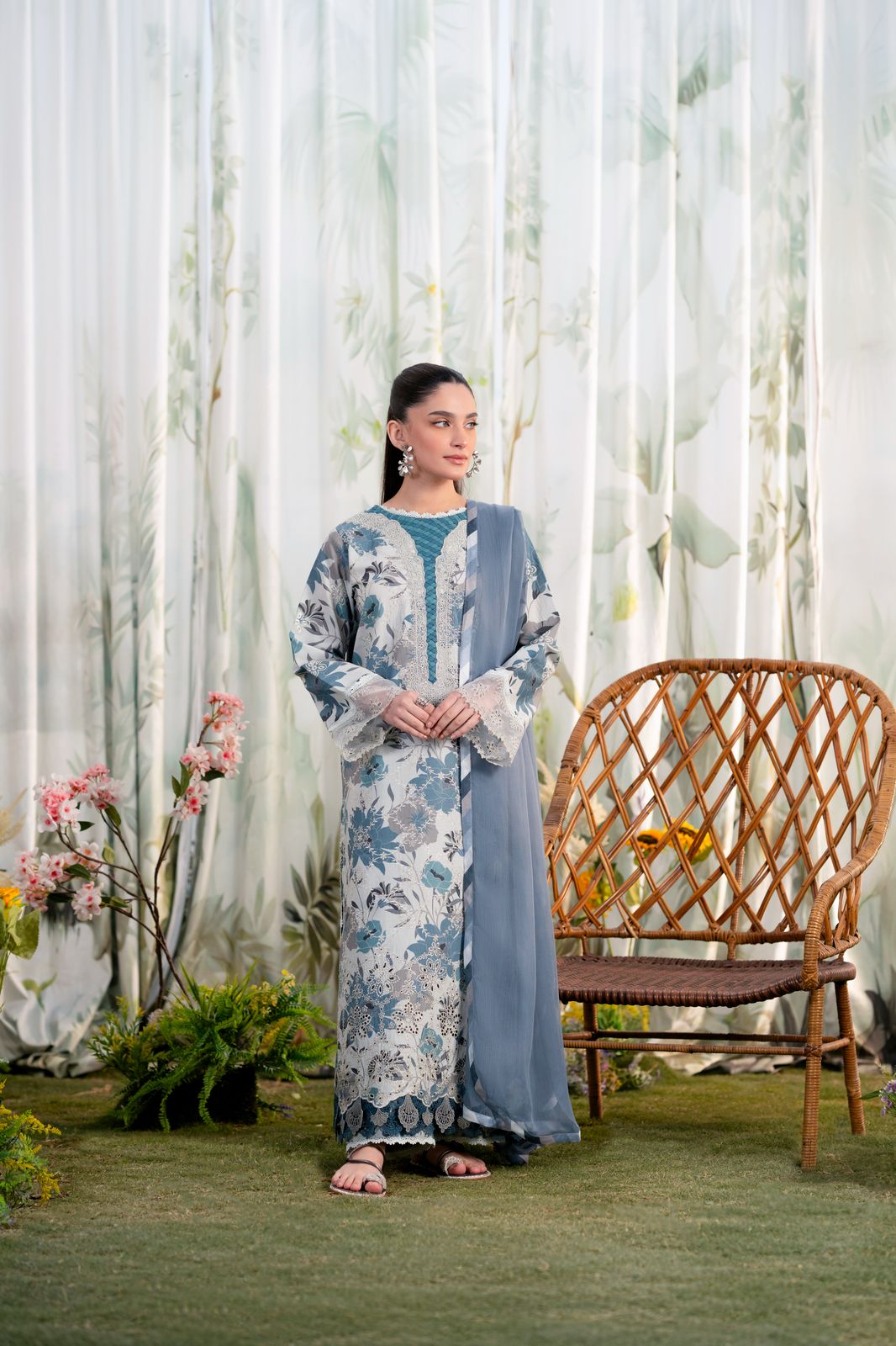 Aabyaan | Shezlin Chikankari Ramadan Edit 25 | ARZU (AR-14) - Official Aabyaan stockist in UK - Sakeena London