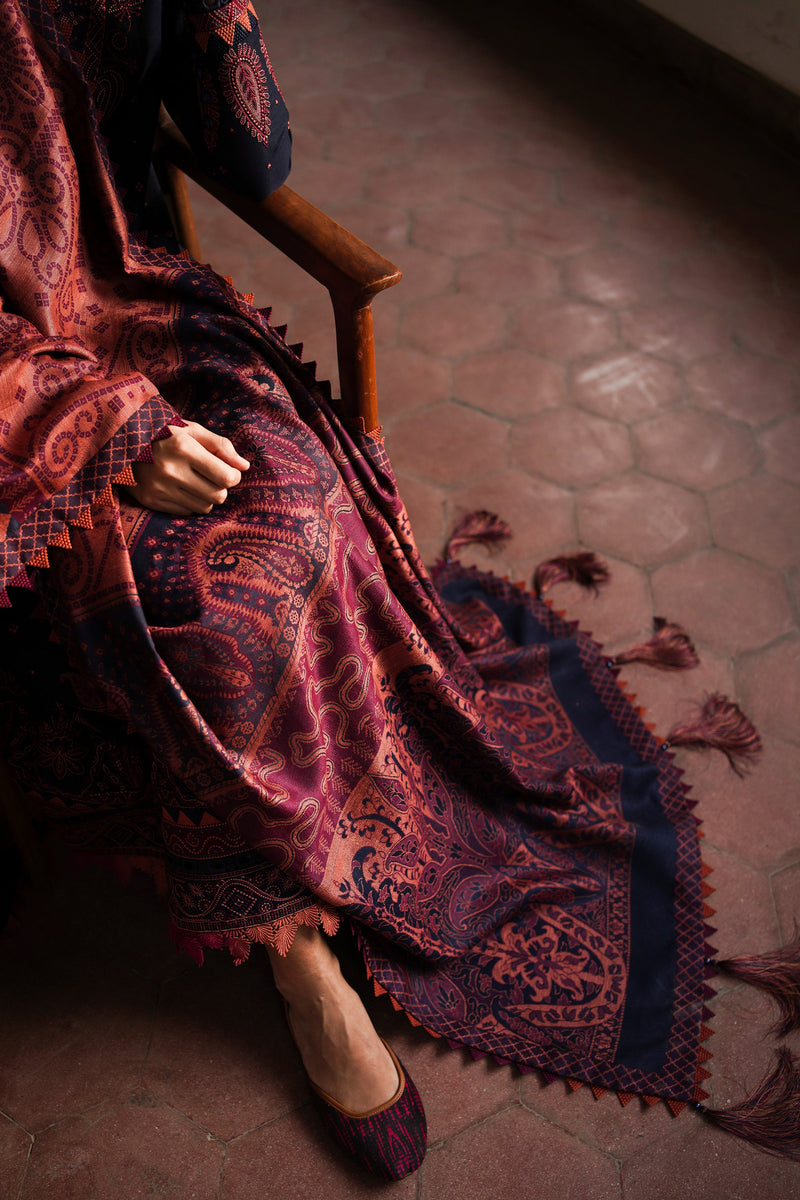 Jazmin | Winter Edition 24 | SLUB KHADDAR UW-0074 - Official Jazmin stockist in UK - Sakeena London