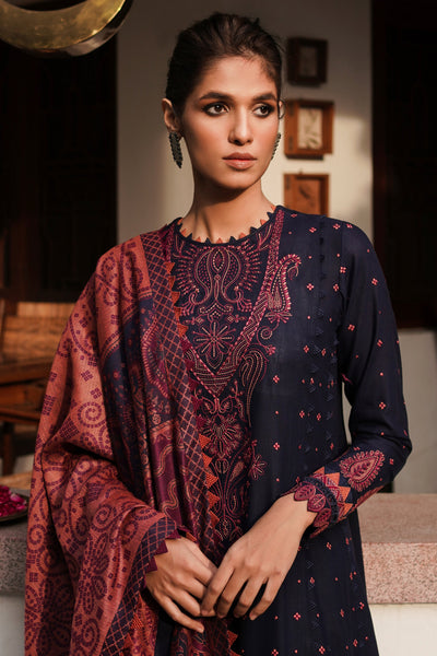 Jazmin | Winter Edition 24 | SLUB KHADDAR UW-0074 - Official Jazmin stockist in UK - Sakeena London