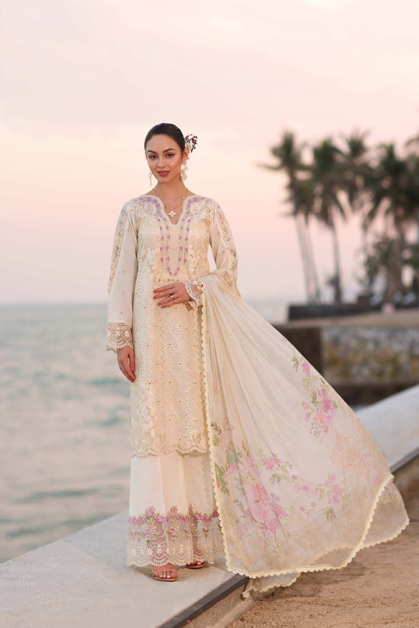 Noor by Saadia Asad | Eid Luxury Laserkari 25 | D3-A - Official Noor by Saadia Asad stockist in UK - Sakeena London