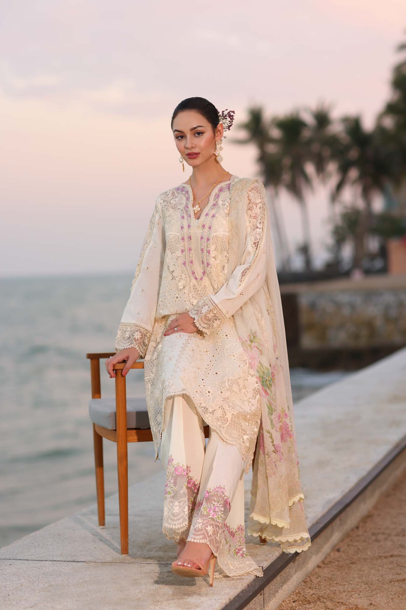 Noor by Saadia Asad | Eid Luxury Laserkari 25 | D3-A - Official Noor by Saadia Asad stockist in UK - Sakeena London