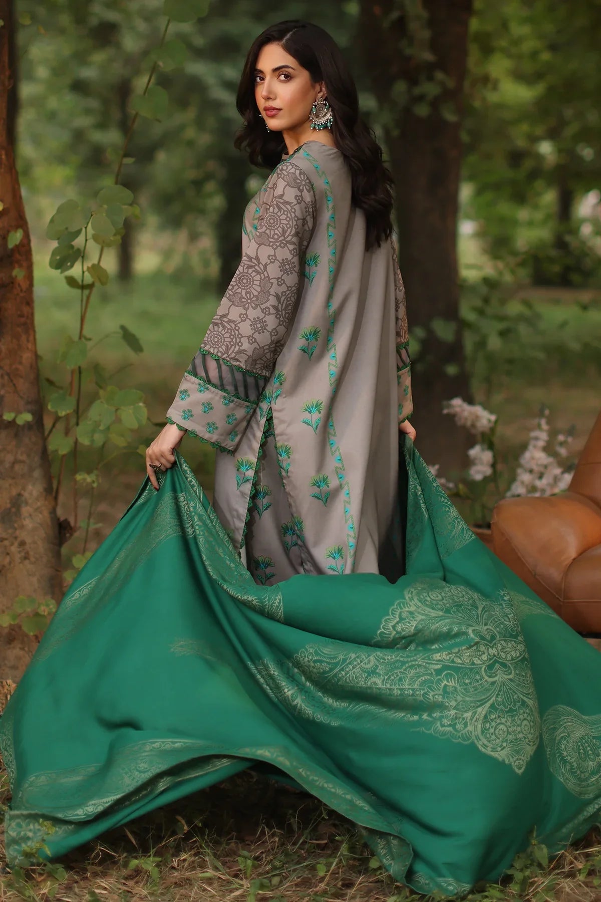 Winter Collection - Charizma - Signature Printed Linen Jacquard - SPW4 - 04