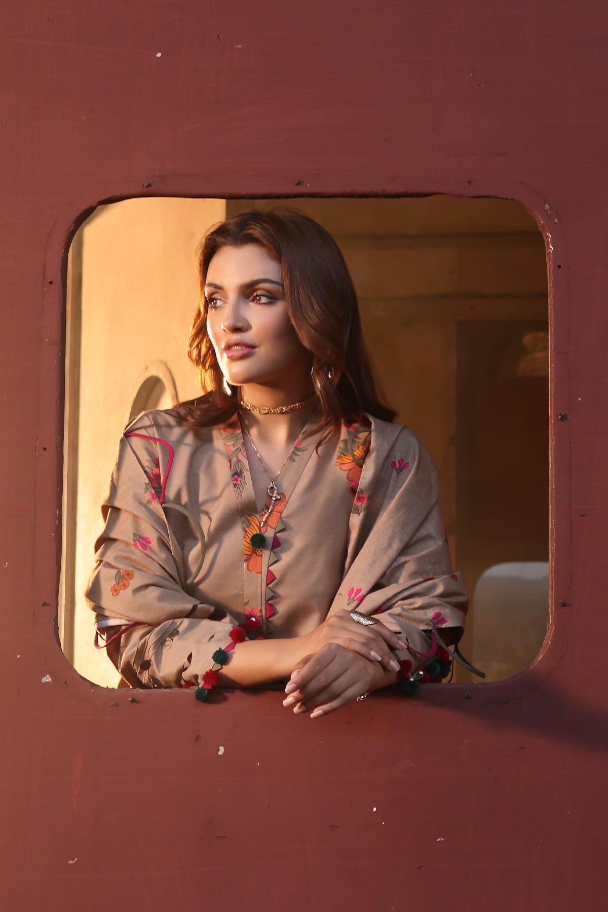 Charizma | Printed Khaddar | CPW4-01 - Official Charizma stockist in UK - Sakeena London