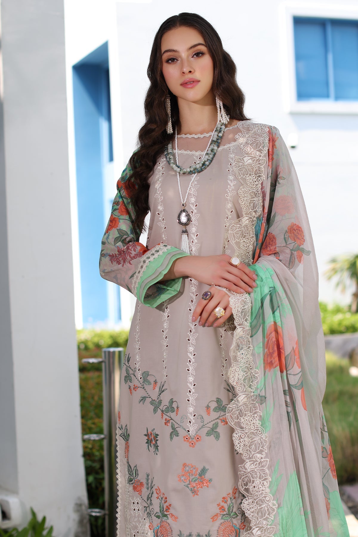 Charizma | Lawn Collection 24 | CRS4-11 - Official Charizma stockist in UK - Sakeena London