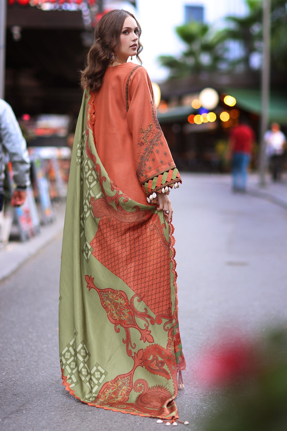Charizma | Poshima Shawl | PS4-01 - Official Charizma stockist in UK - Sakeena London