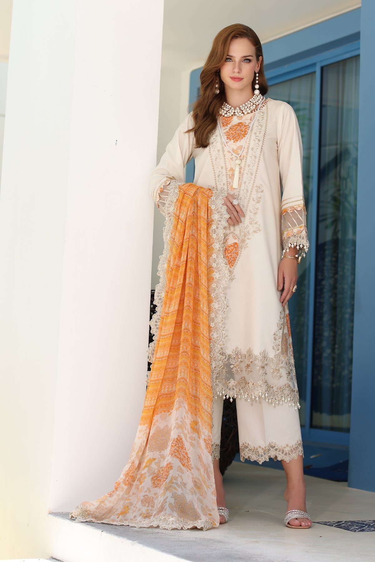 Charizma | Naranji Eid Edit 24 | CN4-11 - Official Charizma stockist in UK - Sakeena London