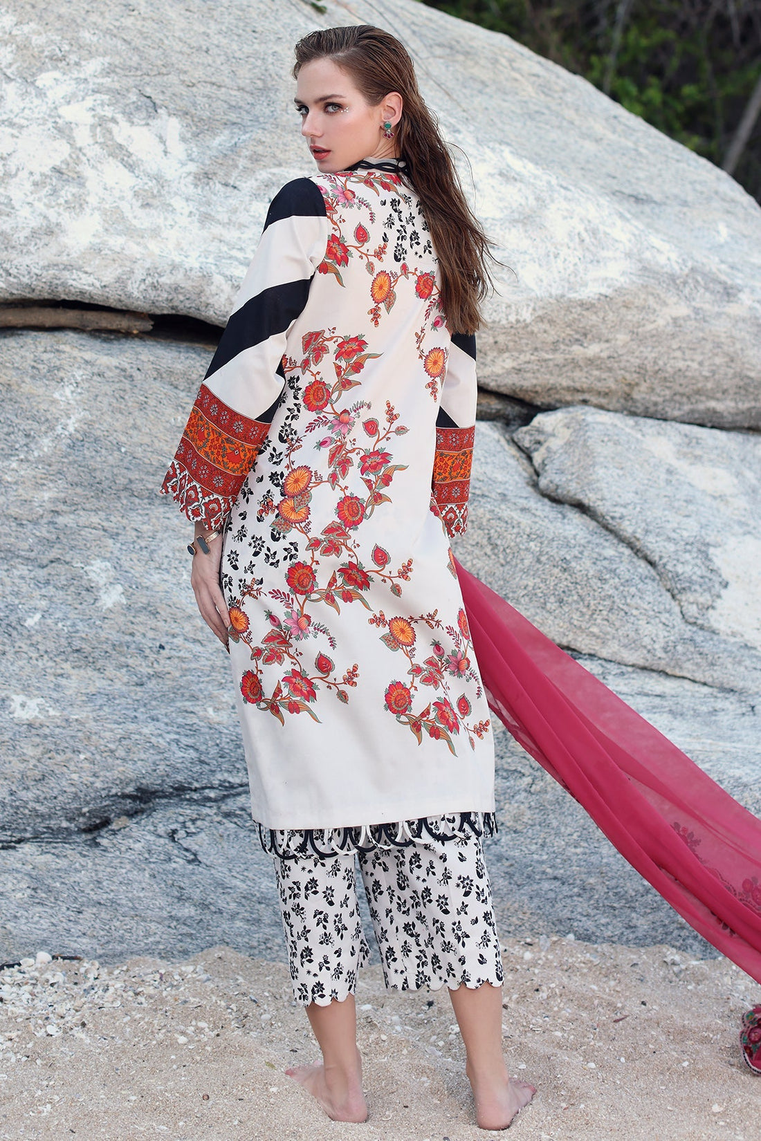 Charizma | Lawn Collection 24 | PM4-27 - Official Charizma stockist in UK - Sakeena London