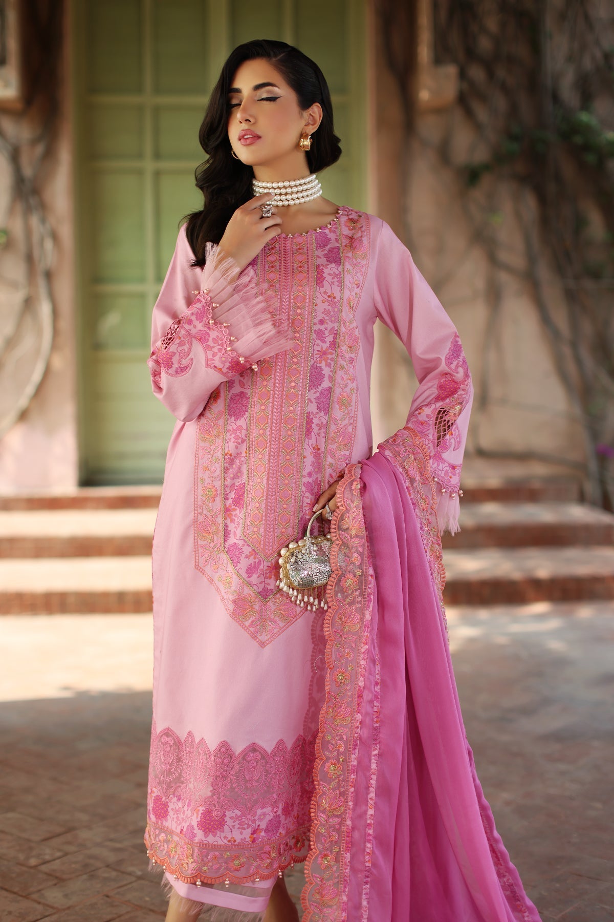 Charizma | Lawn Collection 24 | AS4-10 - Official Charizma stockist in UK - Sakeena London