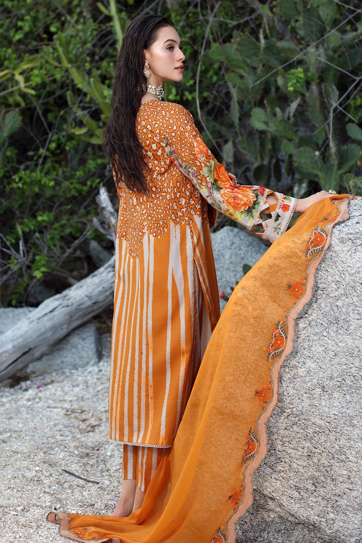 Charizma | Lawn Collection 24 | PM4-29 - Official Charizma stockist in UK - Sakeena London