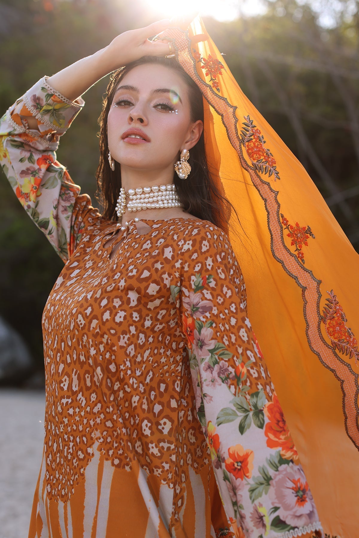 Charizma | Lawn Collection 24 | PM4-29 - Official Charizma stockist in UK - Sakeena London