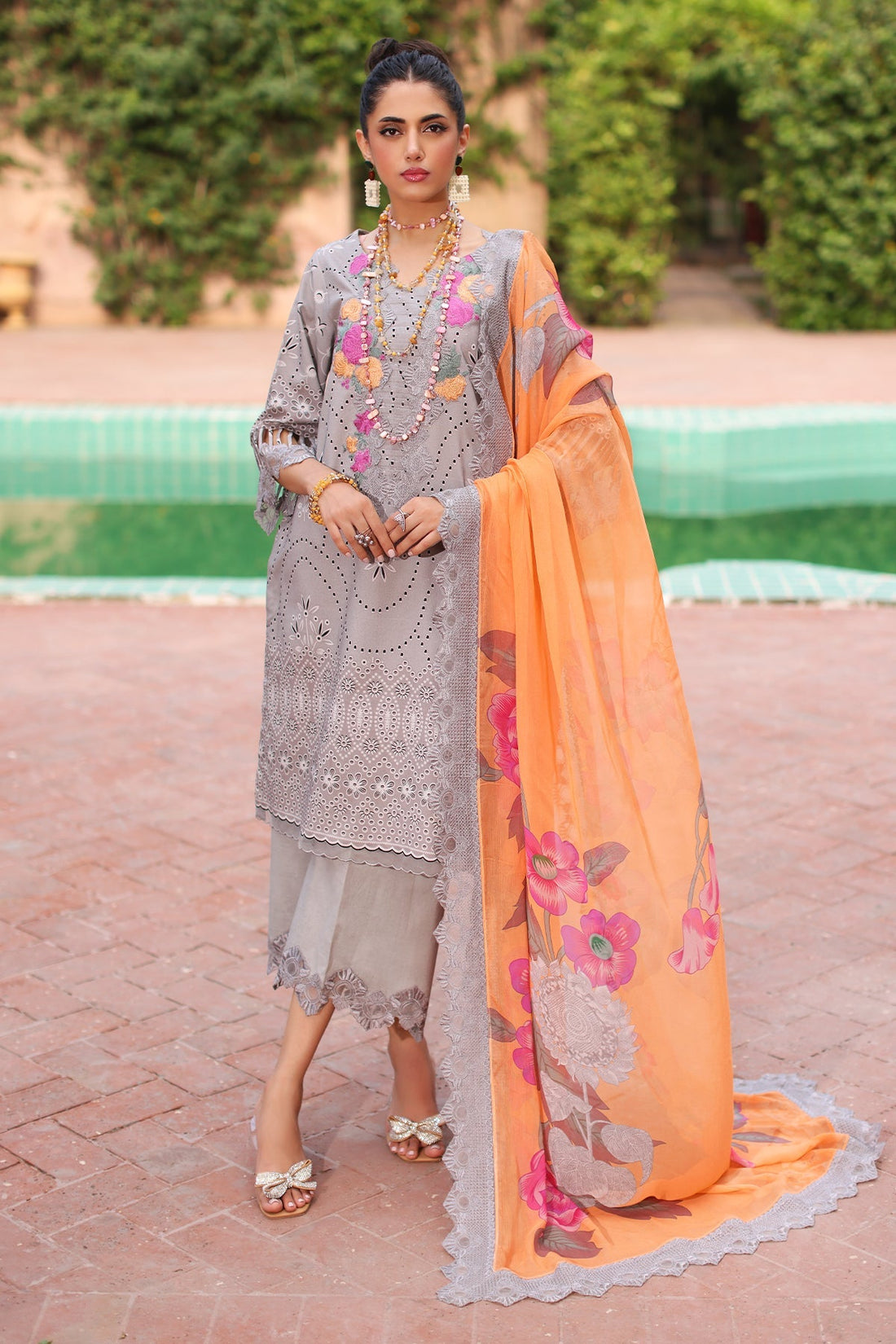 Charizma | Lawn Collection 24 | AS4-05 - Official Charizma stockist in UK - Sakeena London