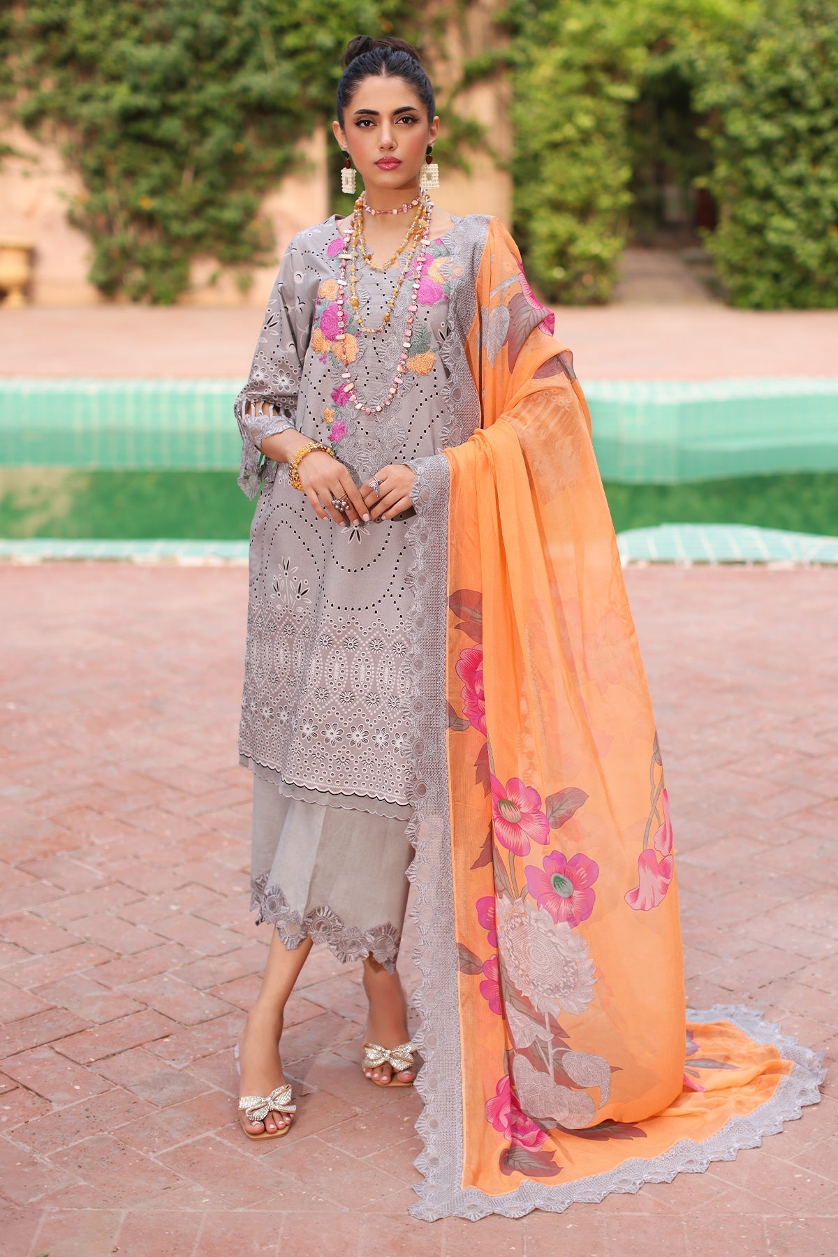 Charizma | Lawn Collection 24 | AS4-05 - Official Charizma stockist in UK - Sakeena London