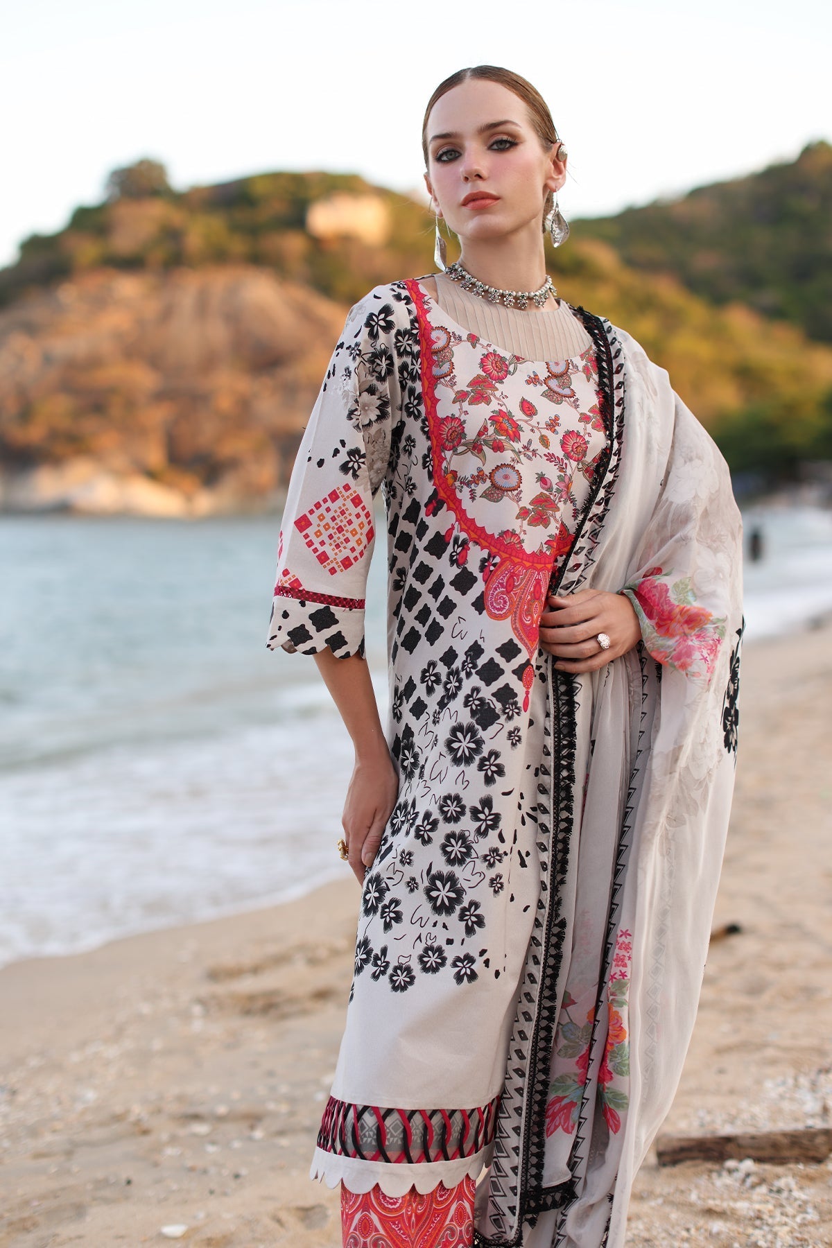 Charizma | Lawn Collection 24 | AS4-03 - Official Charizma stockist in UK - Sakeena London