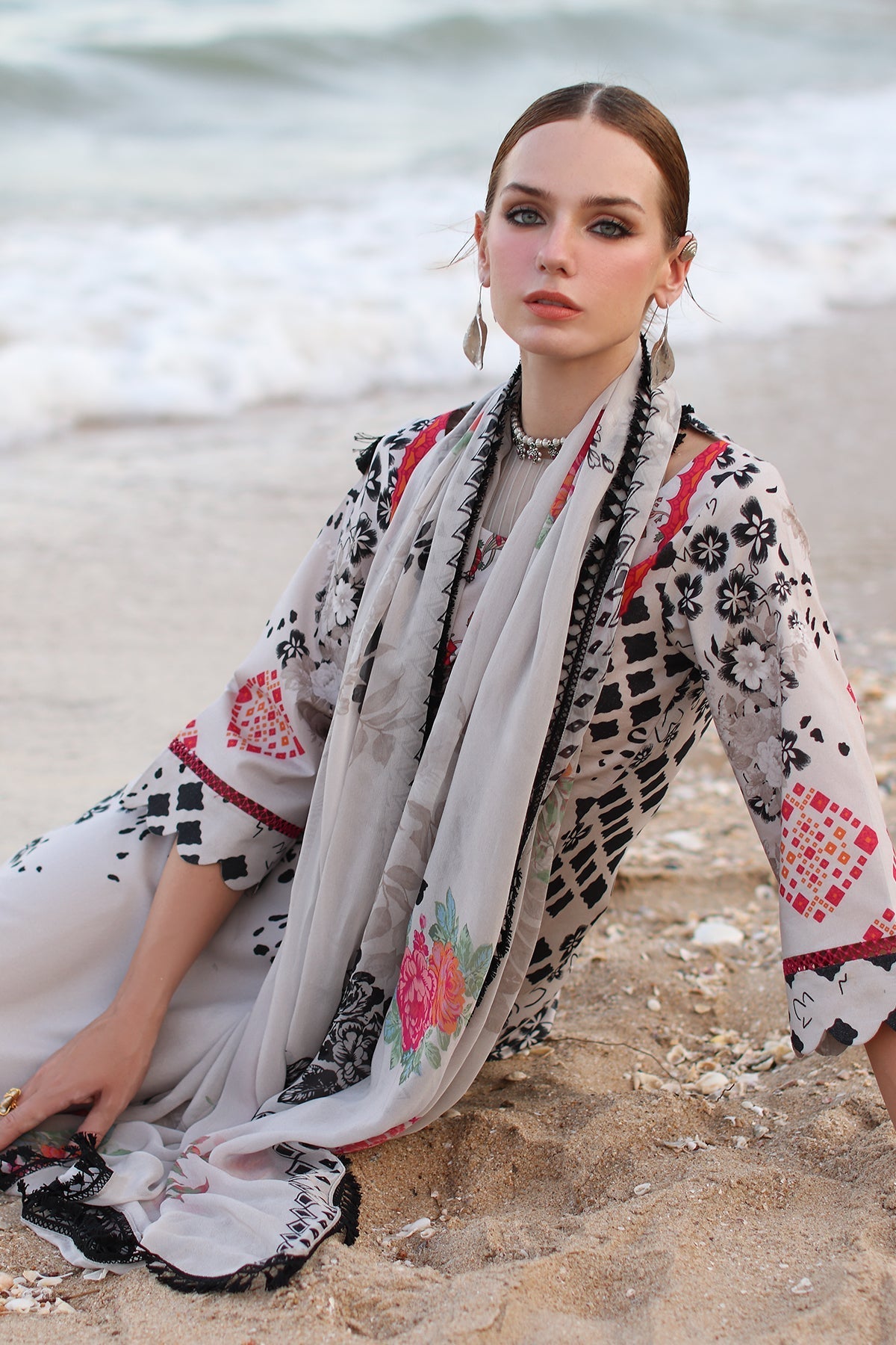 Charizma | Lawn Collection 24 | AS4-03 - Official Charizma stockist in UK - Sakeena London