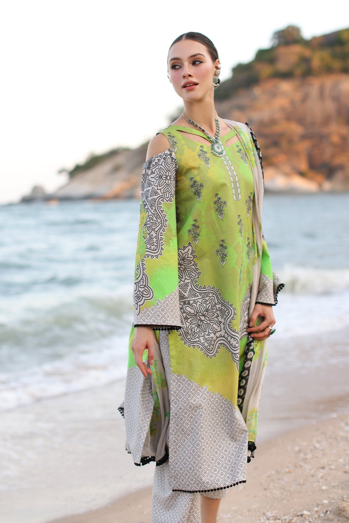 Charizma | Lawn Collection 24 | AS4-02 - Official Charizma stockist in UK - Sakeena London