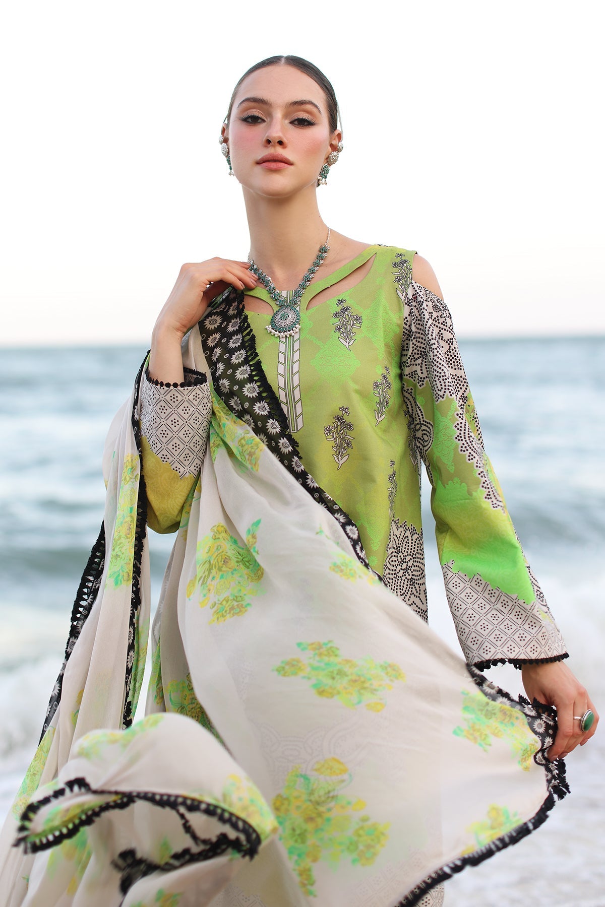 Charizma | Lawn Collection 24 | AS4-02 - Official Charizma stockist in UK - Sakeena London