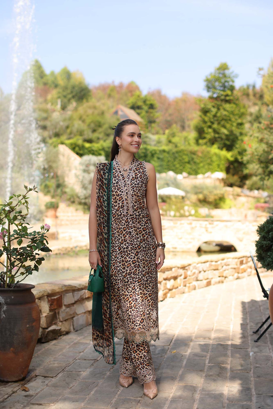 Noor by Saadia Asad | Luxe Chikankari 25 | D2-A - Official Noor by Saadia Asad stockist in UK - Sakeena London