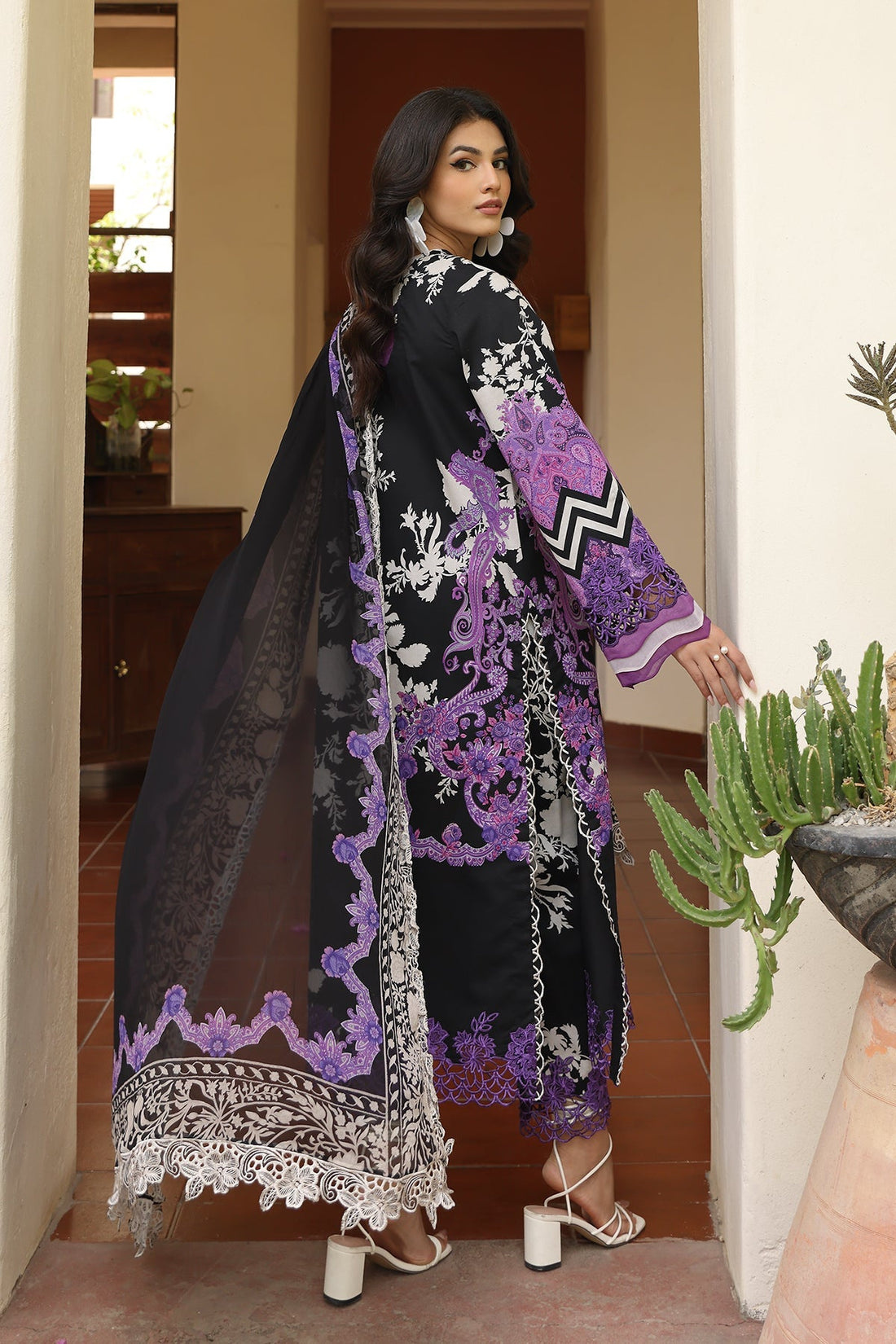 Charizma | Lawn Collection 24 | AS4-46 - Official Charizma stockist in UK - Sakeena London