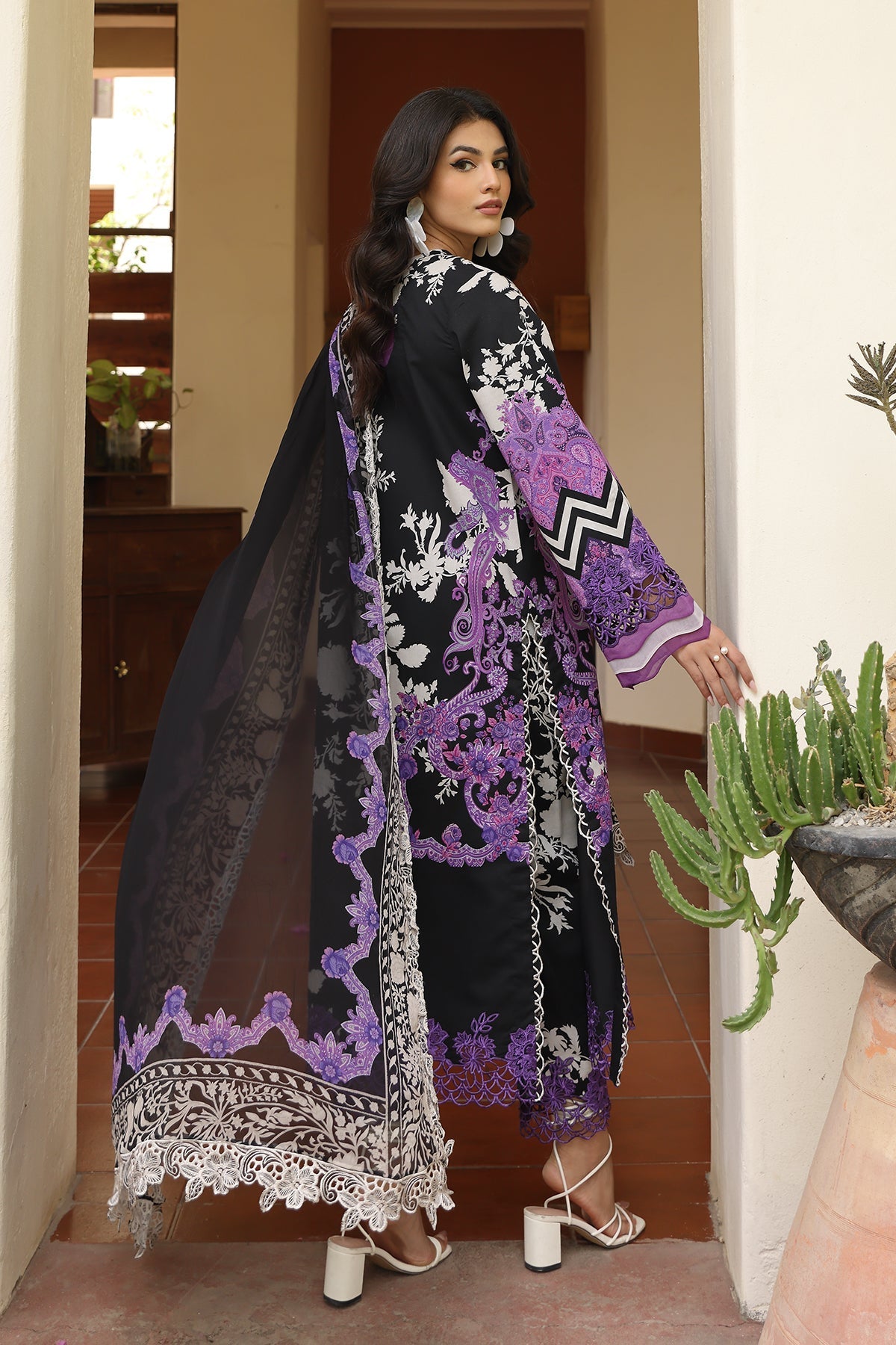 Charizma | Lawn Collection 24 | AS4-46 - Official Charizma stockist in UK - Sakeena London