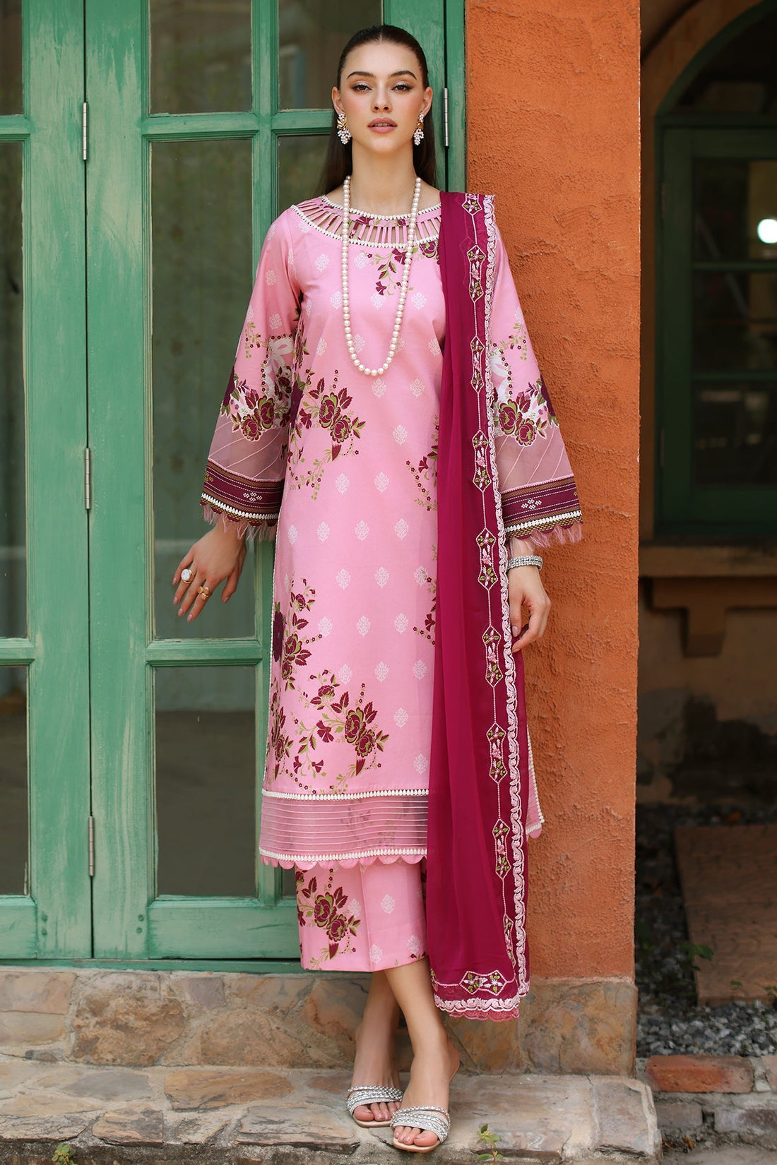 Charizma | Lawn Collection 24 | PM4-32 - Official Charizma stockist in UK - Sakeena London