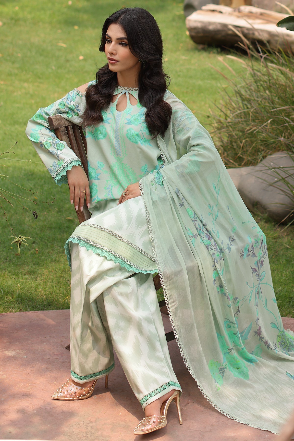 Charizma | Lawn Collection 24 | AS4-48 - Official Charizma stockist in UK - Sakeena London