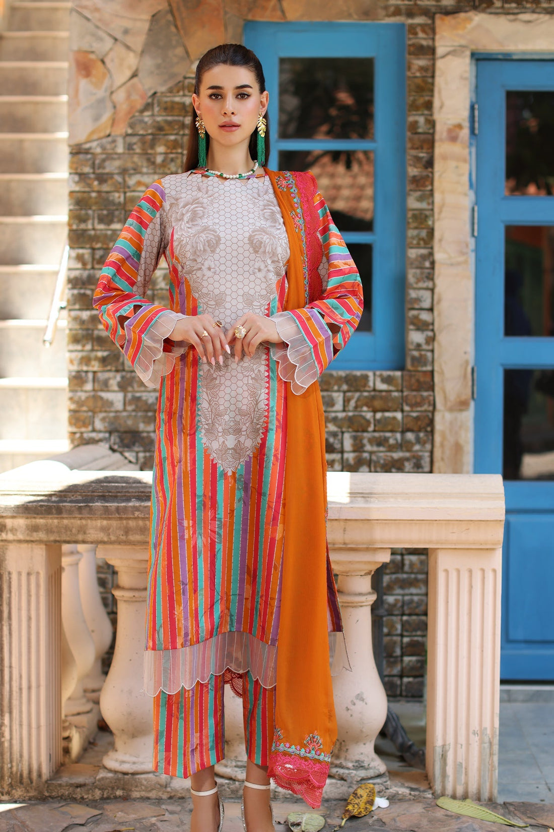 Charizma | Lawn Collection 24 | AS4-25 - Official Charizma stockist in UK - Sakeena London