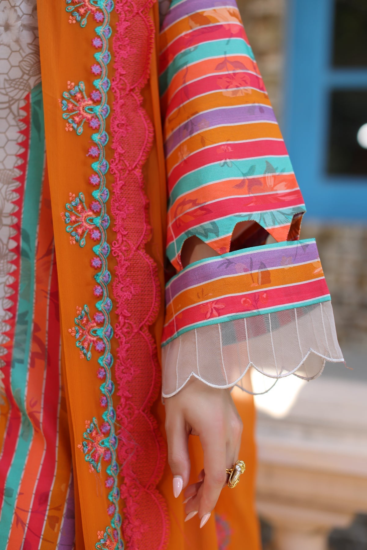 Charizma | Lawn Collection 24 | AS4-25 - Official Charizma stockist in UK - Sakeena London