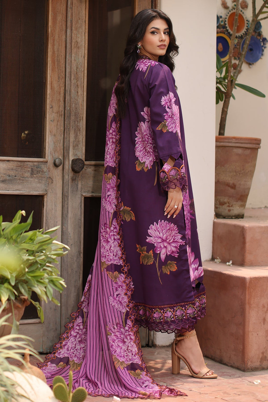 Charizma | Lawn Collection 24 | AS4-44 - Official Charizma stockist in UK - Sakeena London