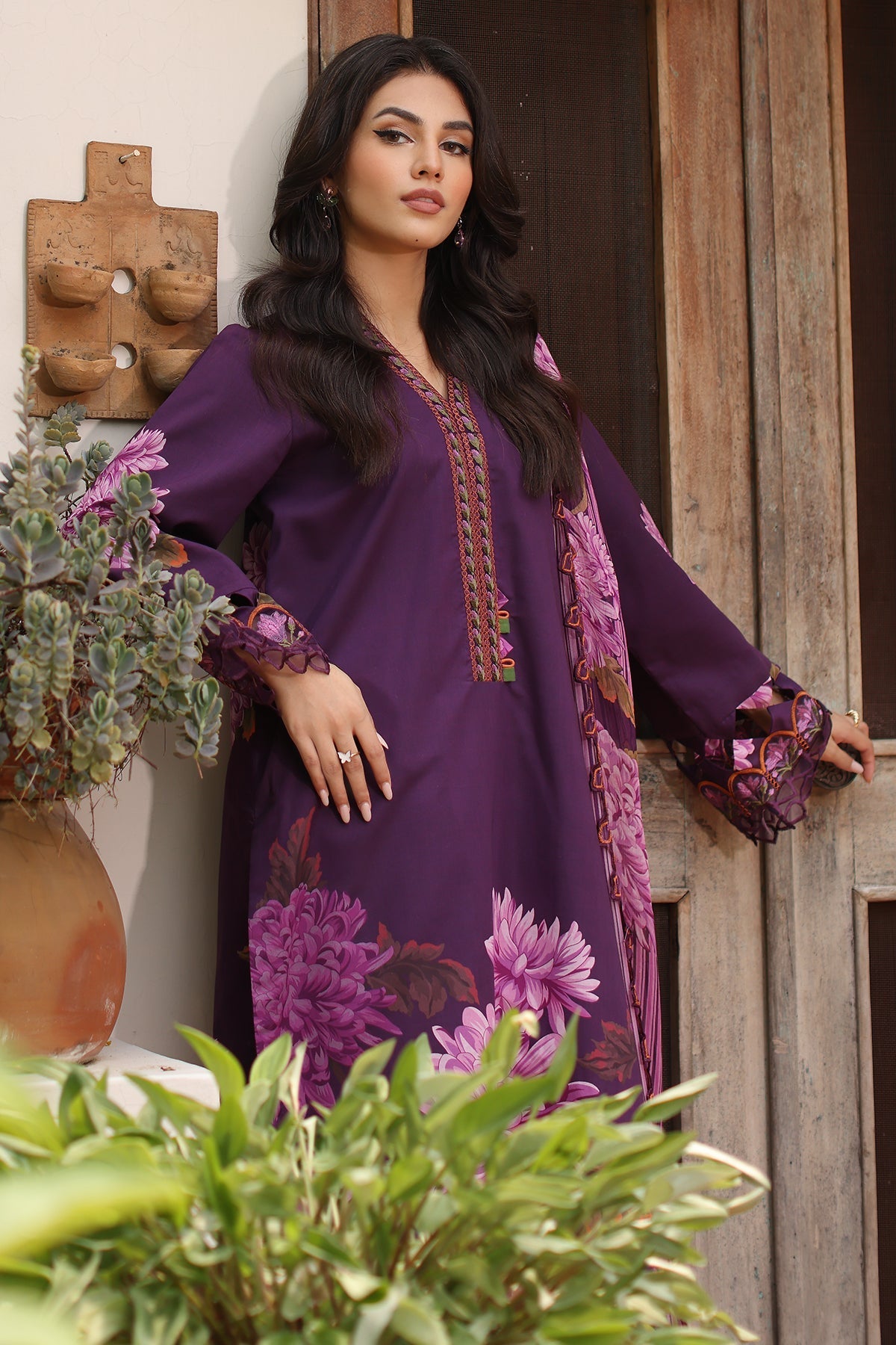 Charizma | Lawn Collection 24 | AS4-44 - Official Charizma stockist in UK - Sakeena London