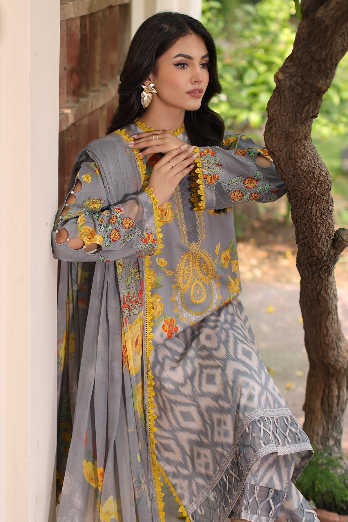 Charizma | Lawn Collection 24 | AS4-47 - Official Charizma stockist in UK - Sakeena London
