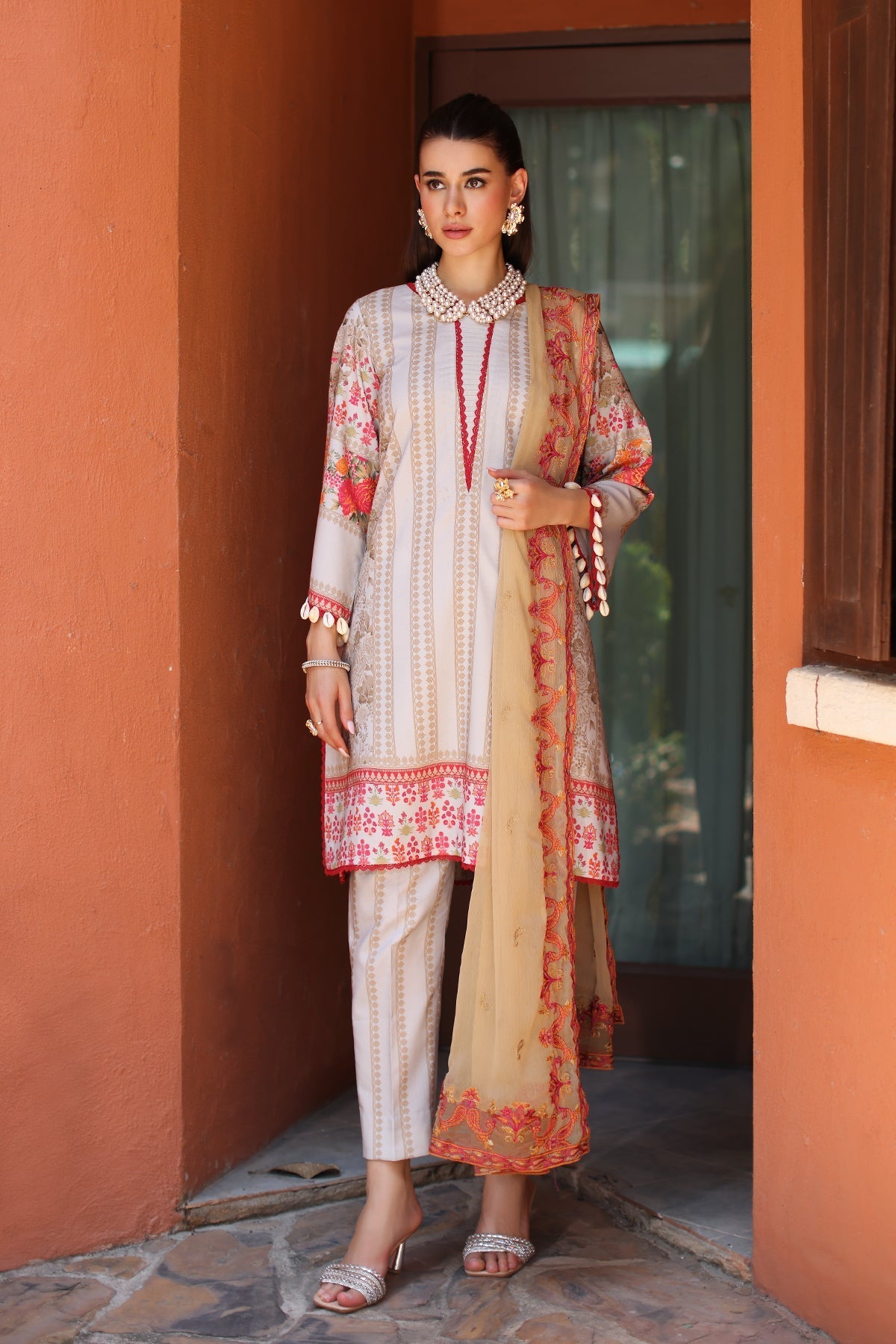 Charizma | Lawn Collection 24 | AS4-22 - Official Charizma stockist in UK - Sakeena London