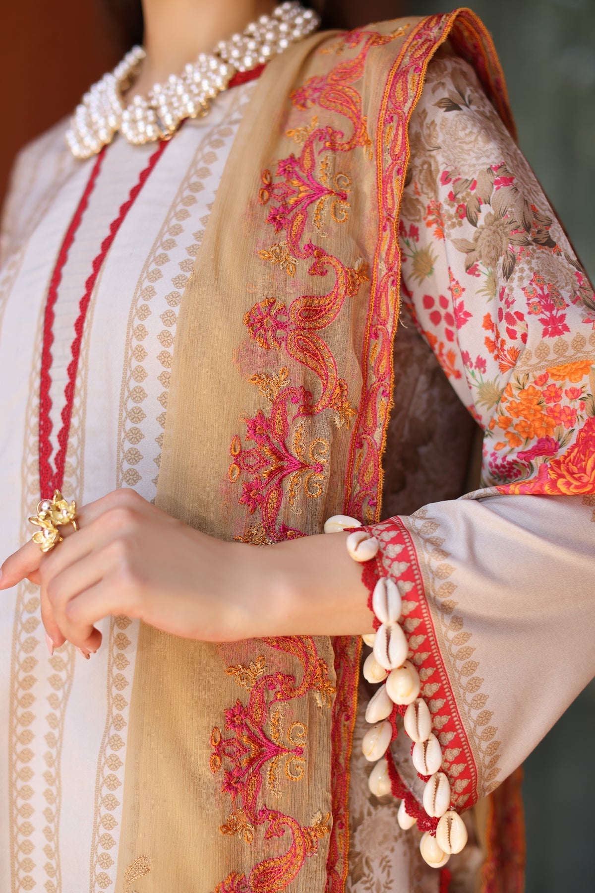 Charizma | Lawn Collection 24 | AS4-22 - Official Charizma stockist in UK - Sakeena London