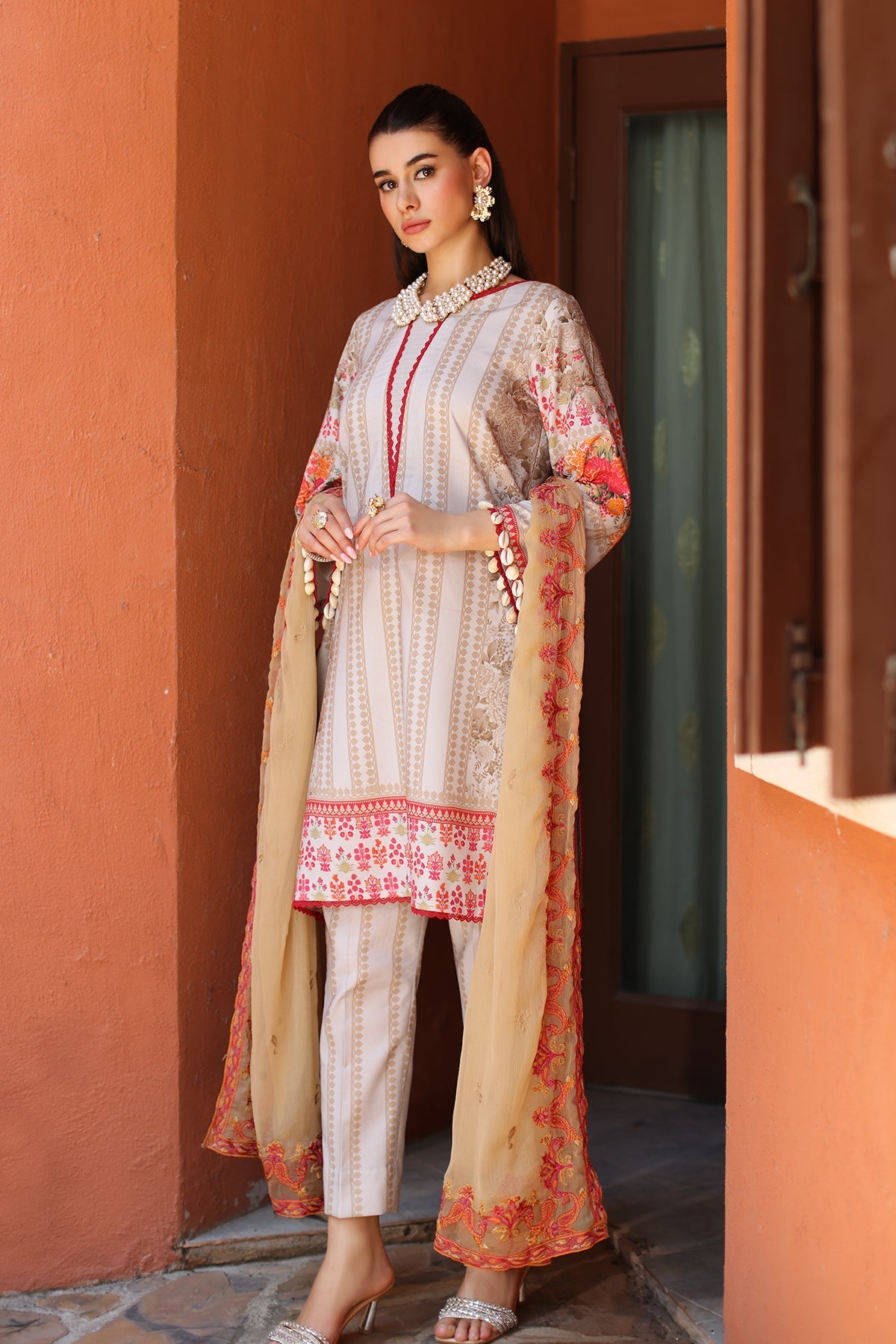 Charizma | Lawn Collection 24 | AS4-22 - Official Charizma stockist in UK - Sakeena London