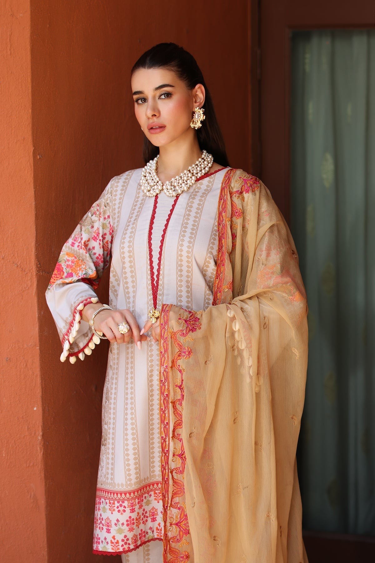 Charizma | Lawn Collection 24 | AS4-22 - Official Charizma stockist in UK - Sakeena London