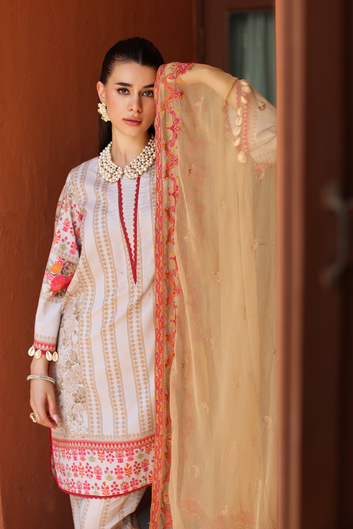 Charizma | Lawn Collection 24 | AS4-22 - Official Charizma stockist in UK - Sakeena London