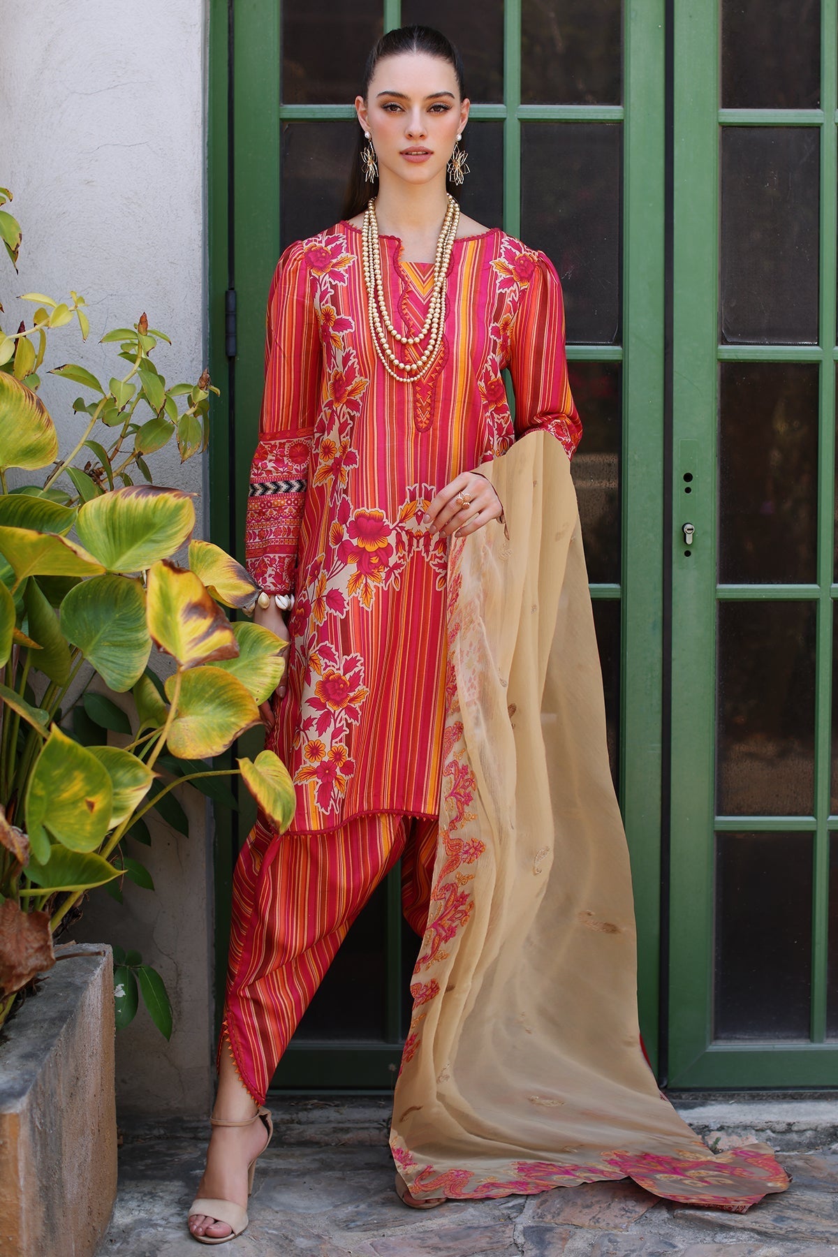 Charizma | Lawn Collection 24 | AS4-54 - Official Charizma stockist in UK - Sakeena London