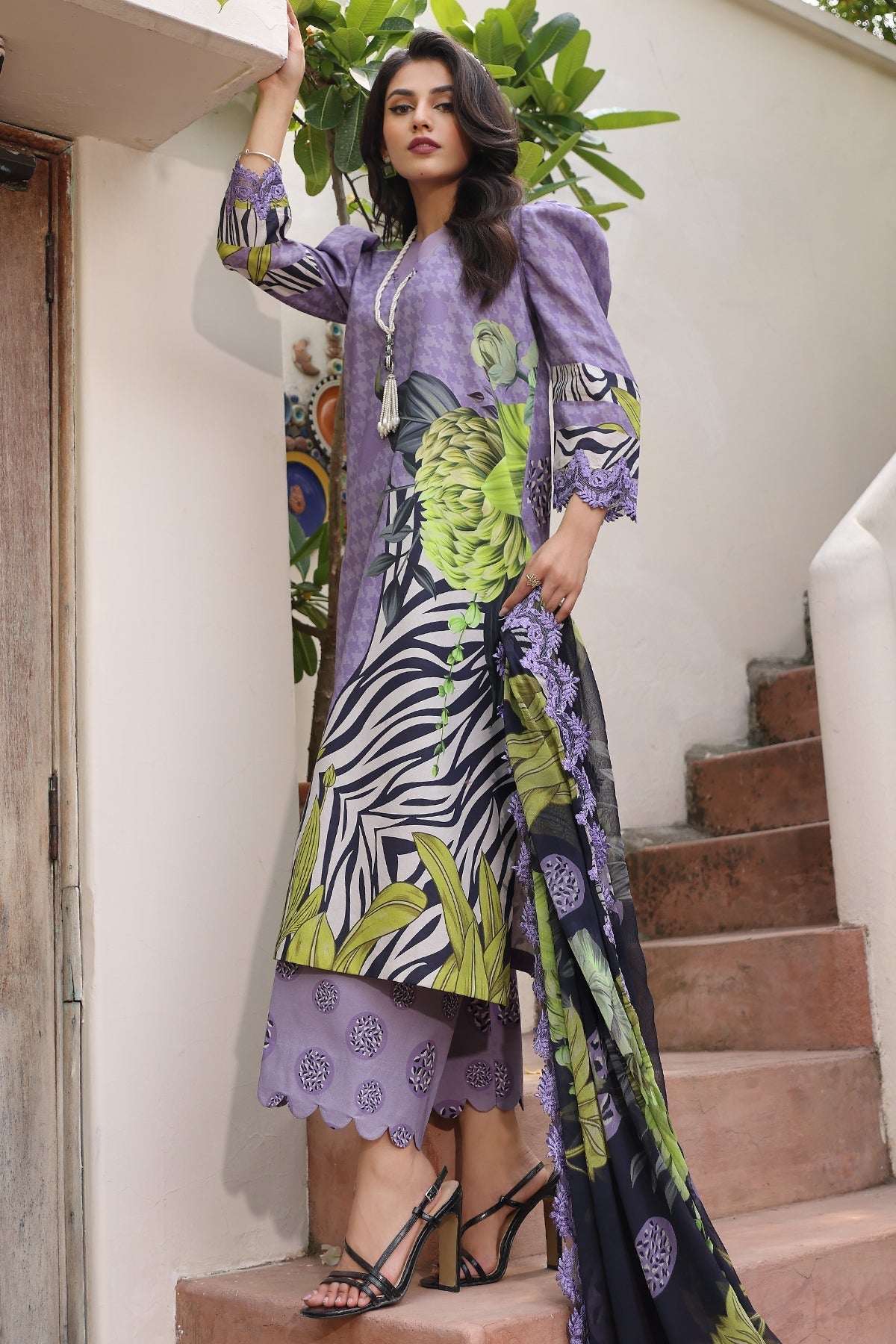 Charizma | Lawn Collection 24 | AS4-34 - Official Charizma stockist in UK - Sakeena London