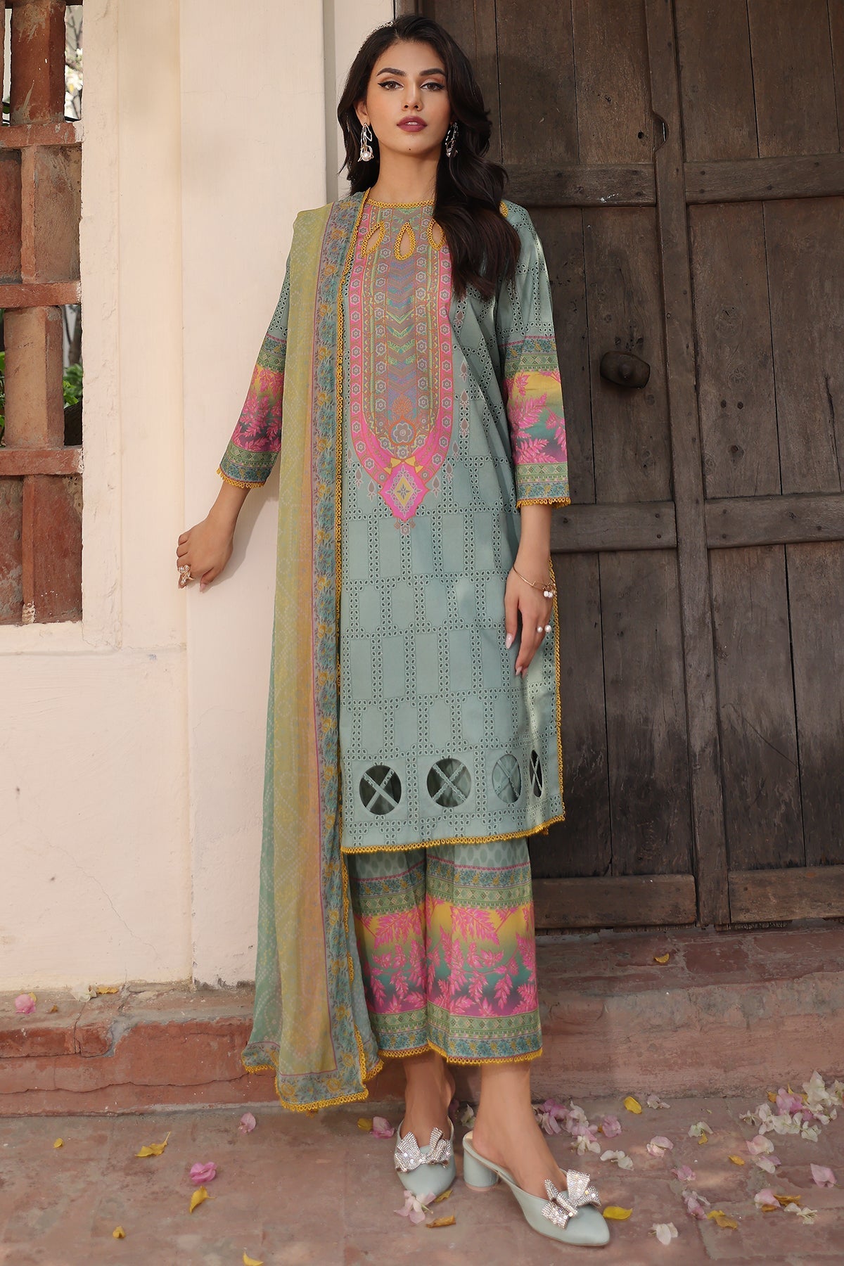 Charizma | Lawn Collection 24 | AS4-52 - Official Charizma stockist in UK - Sakeena London
