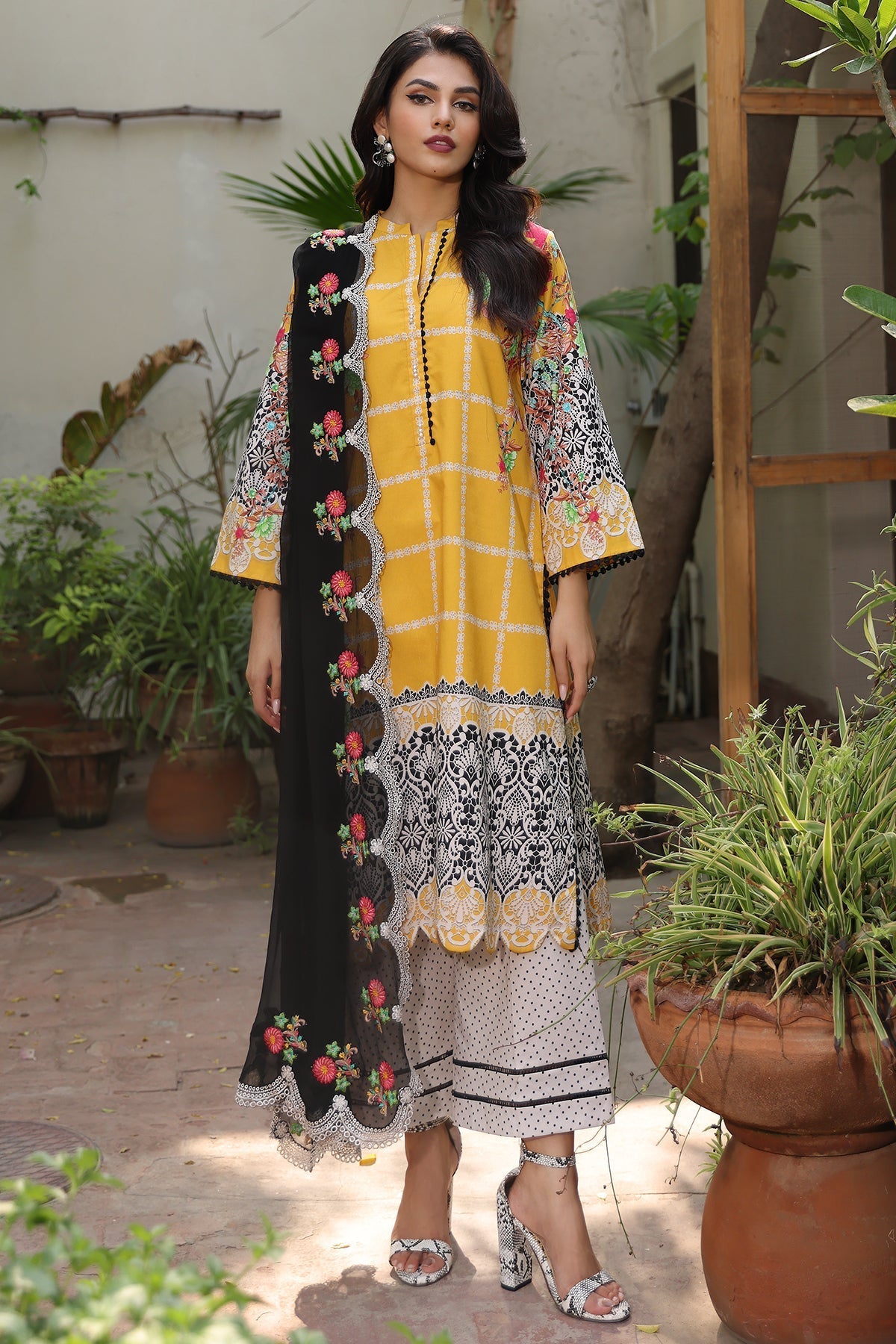 Charizma | Lawn Collection 24 | AS4-40 - Official Charizma stockist in UK - Sakeena London