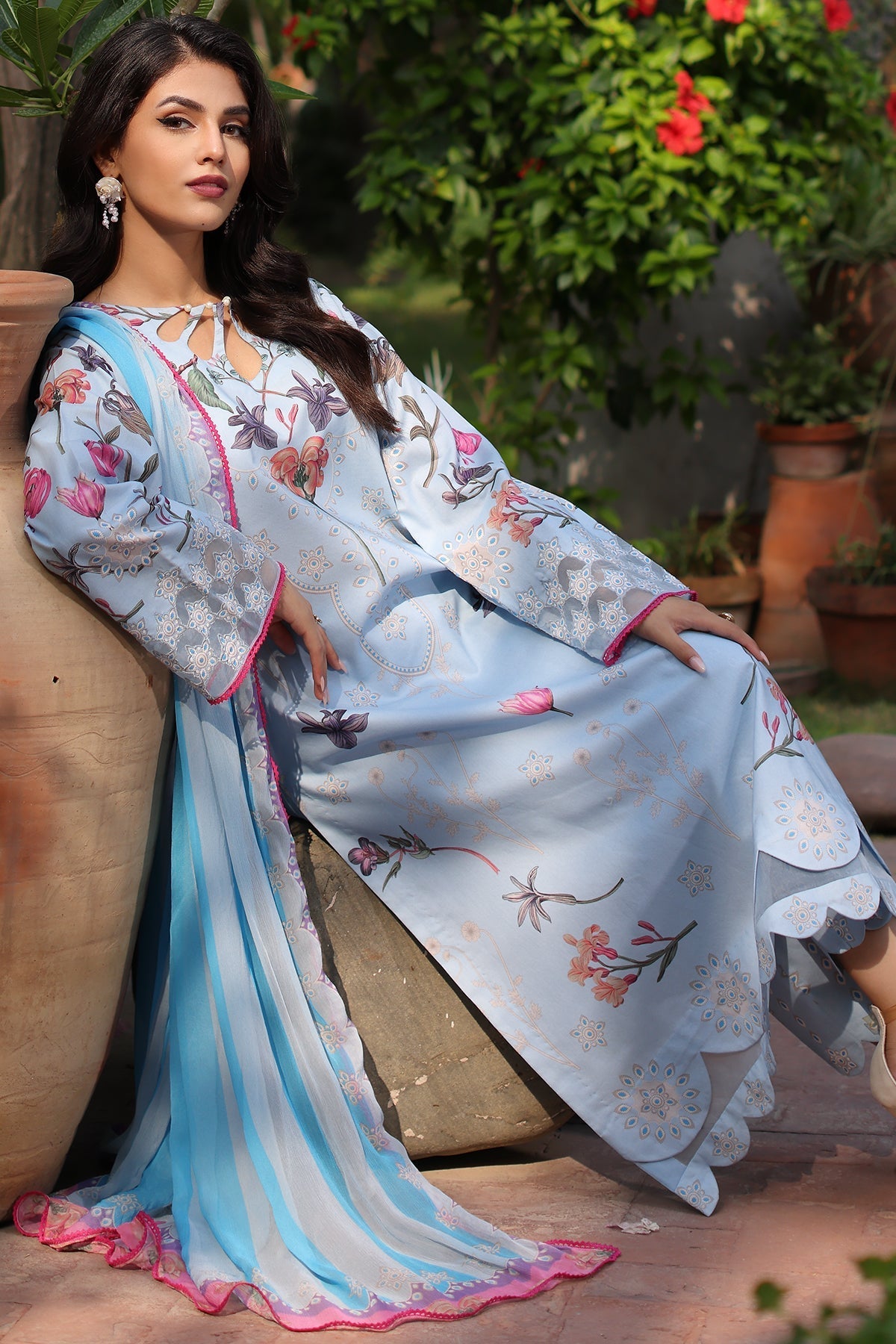 Charizma | Lawn Collection 24 | AS4-53 - Official Charizma stockist in UK - Sakeena London