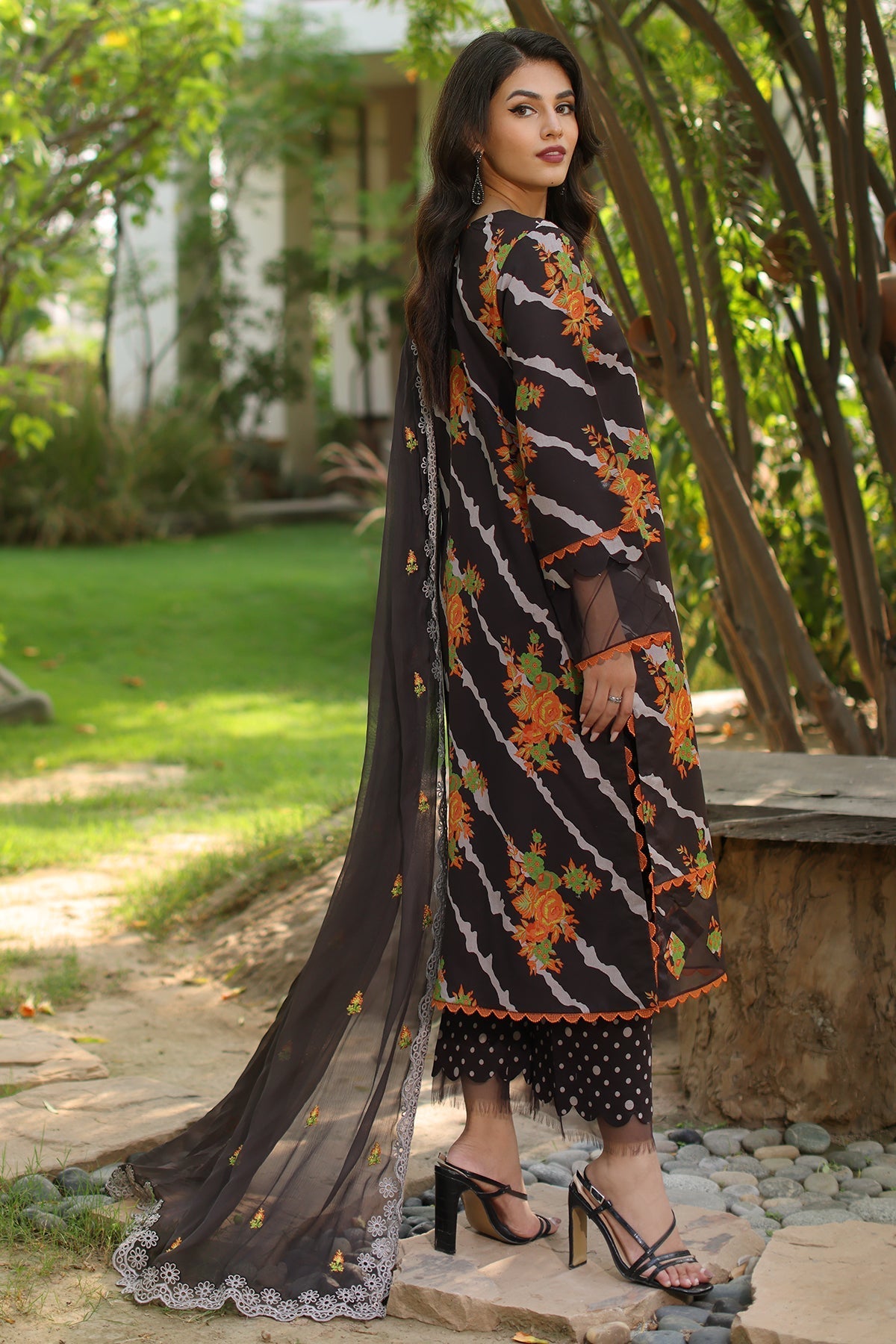 Charizma | Lawn Collection 24 | AS4-42 - Official Charizma stockist in UK - Sakeena London