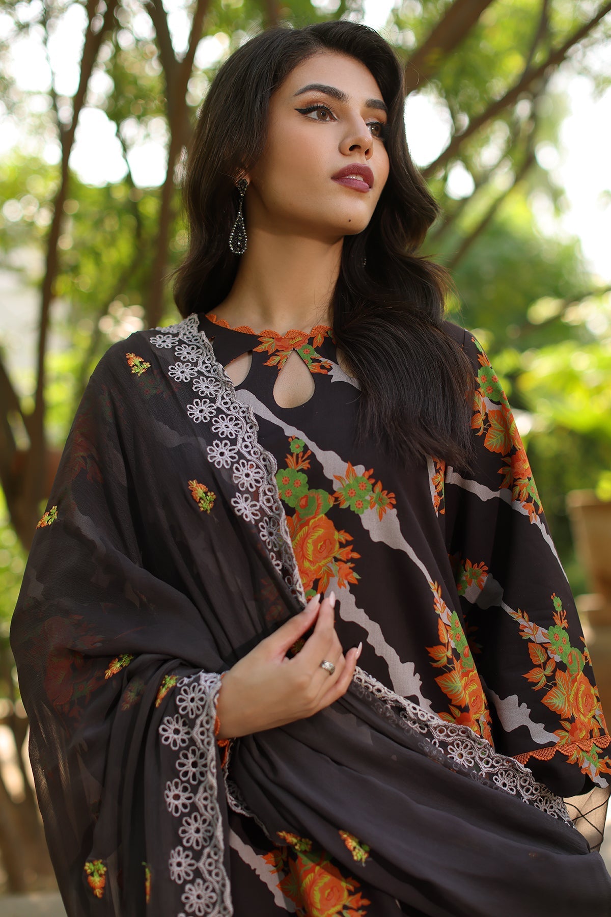 Charizma | Lawn Collection 24 | AS4-42 - Official Charizma stockist in UK - Sakeena London