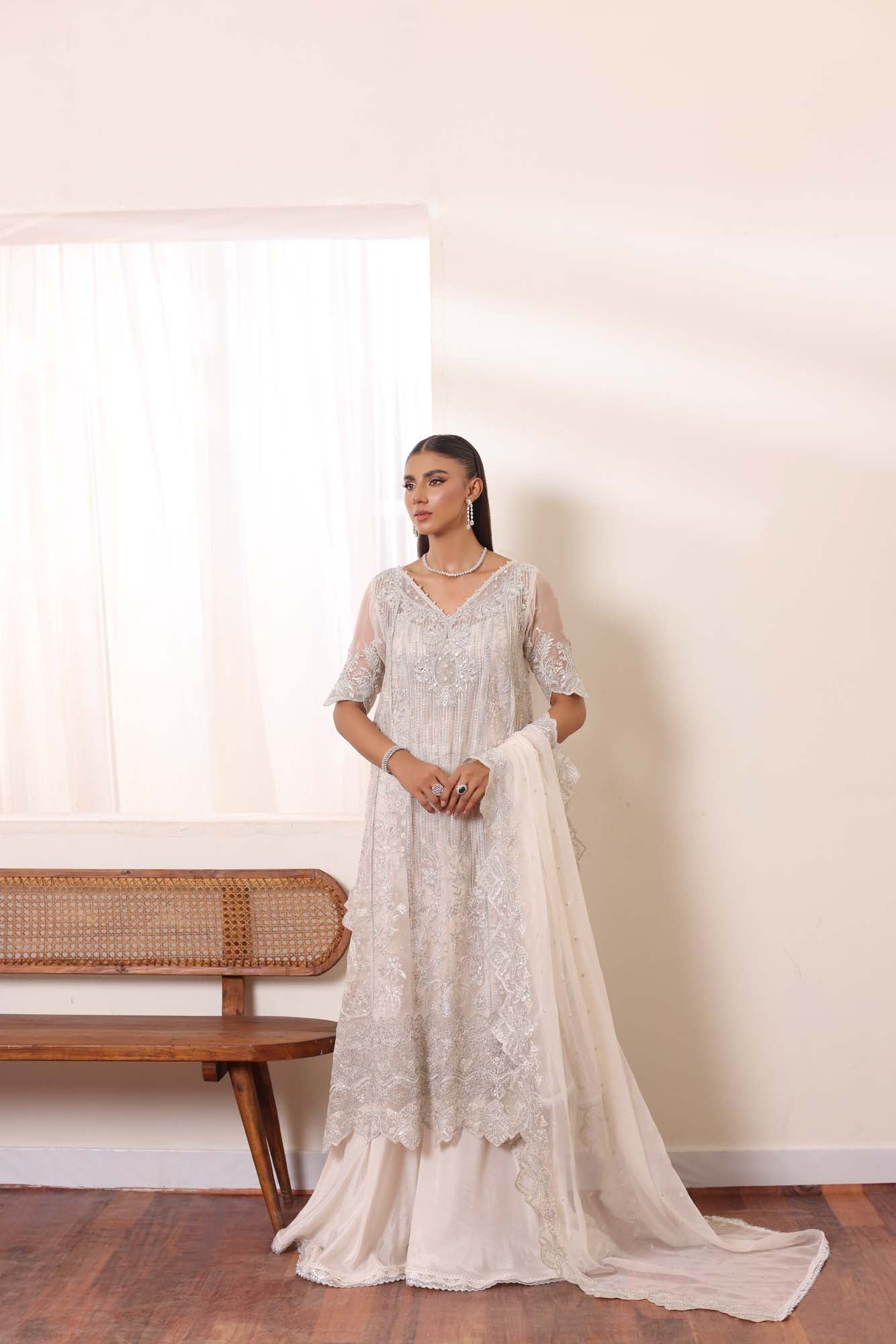 Noor by Saadia Asad | Noor Chiffon De Luxe | D5 - Official Noor by Saadia Asad stockist in UK - Sakeena London
