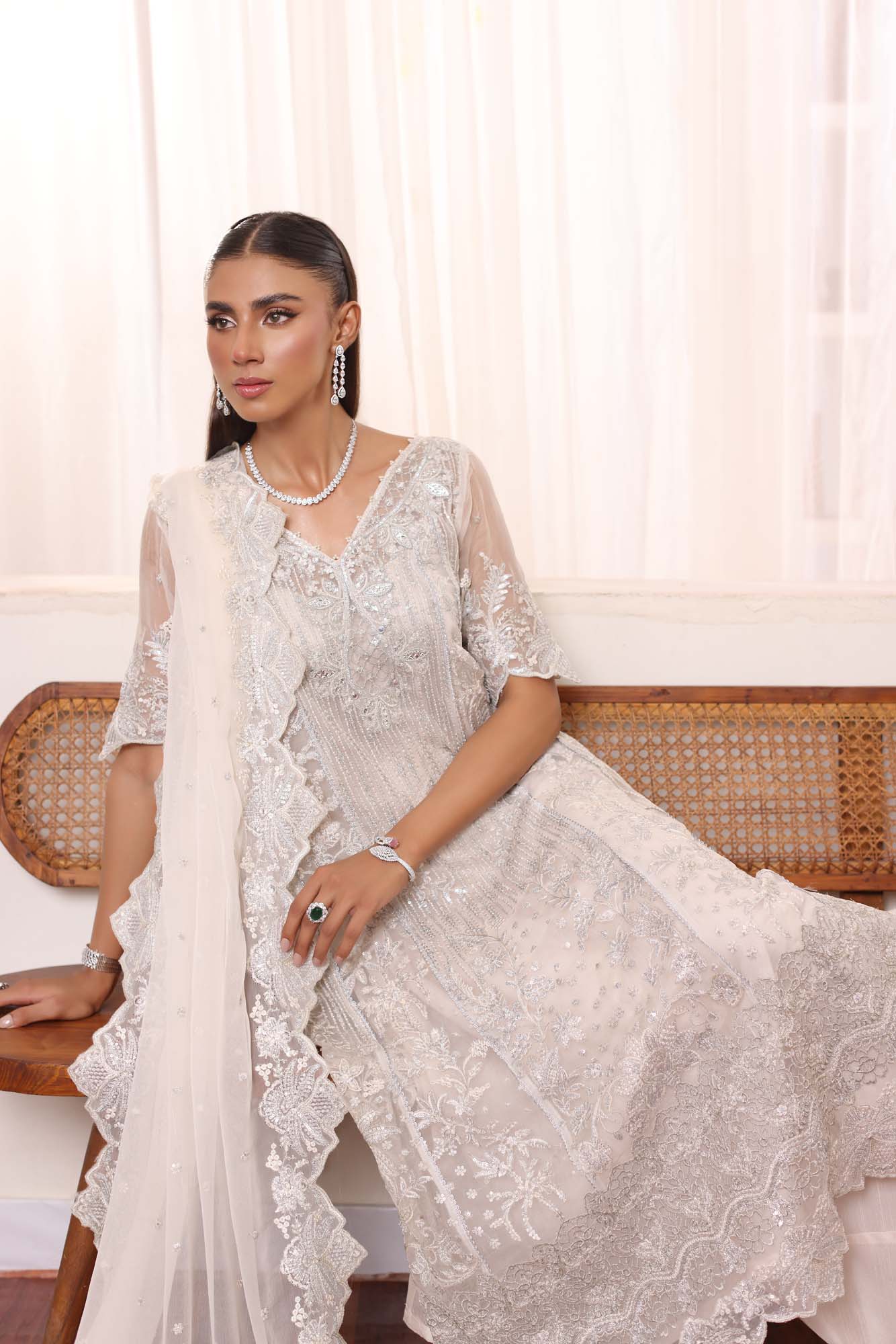 Noor by Saadia Asad | Noor Chiffon De Luxe | D5 - Official Noor by Saadia Asad stockist in UK - Sakeena London