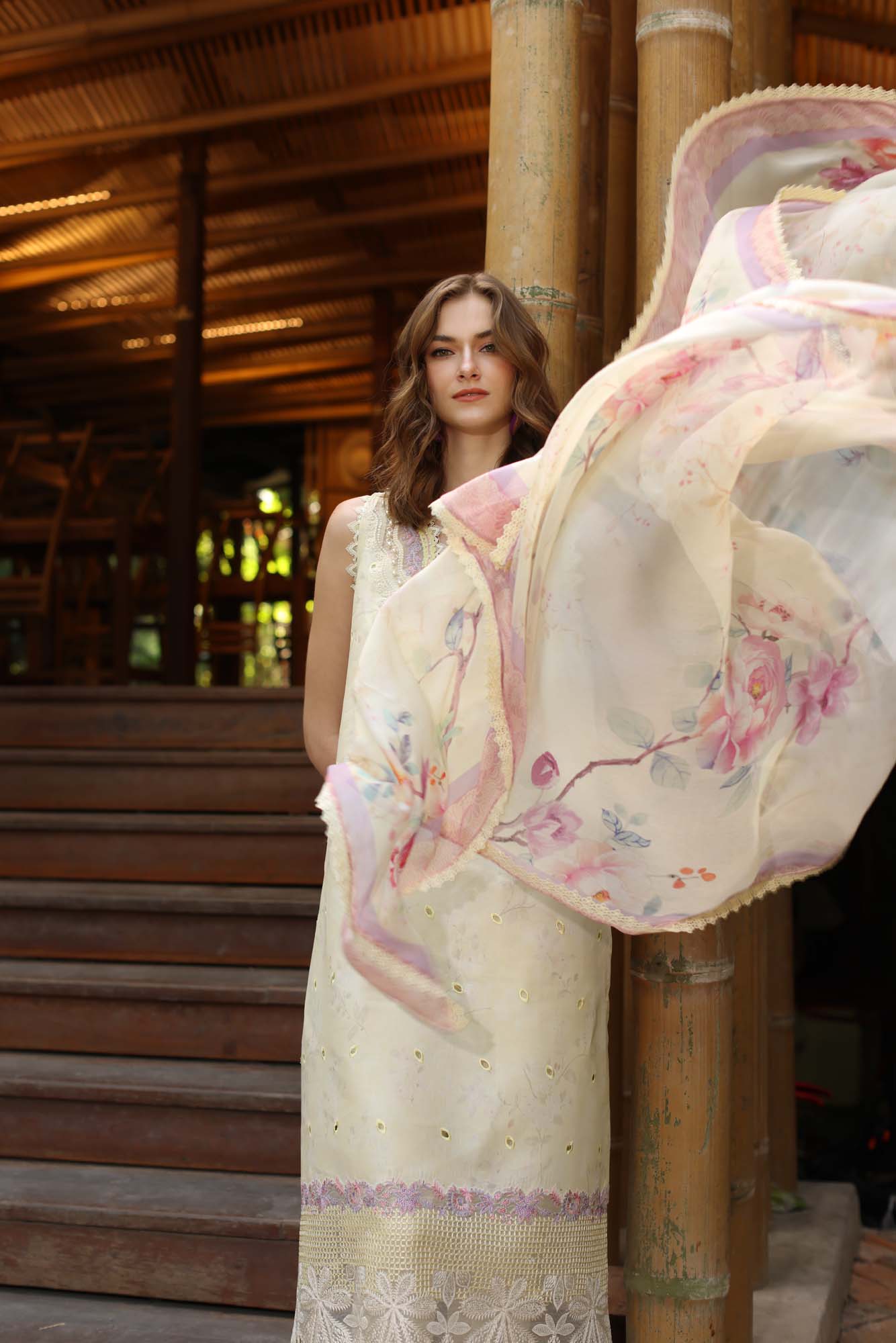 Noor by Saadia Asad | Eid Luxe Printedkari | D9-A - Official Noor by Saadia Asad stockist in UK - Sakeena London