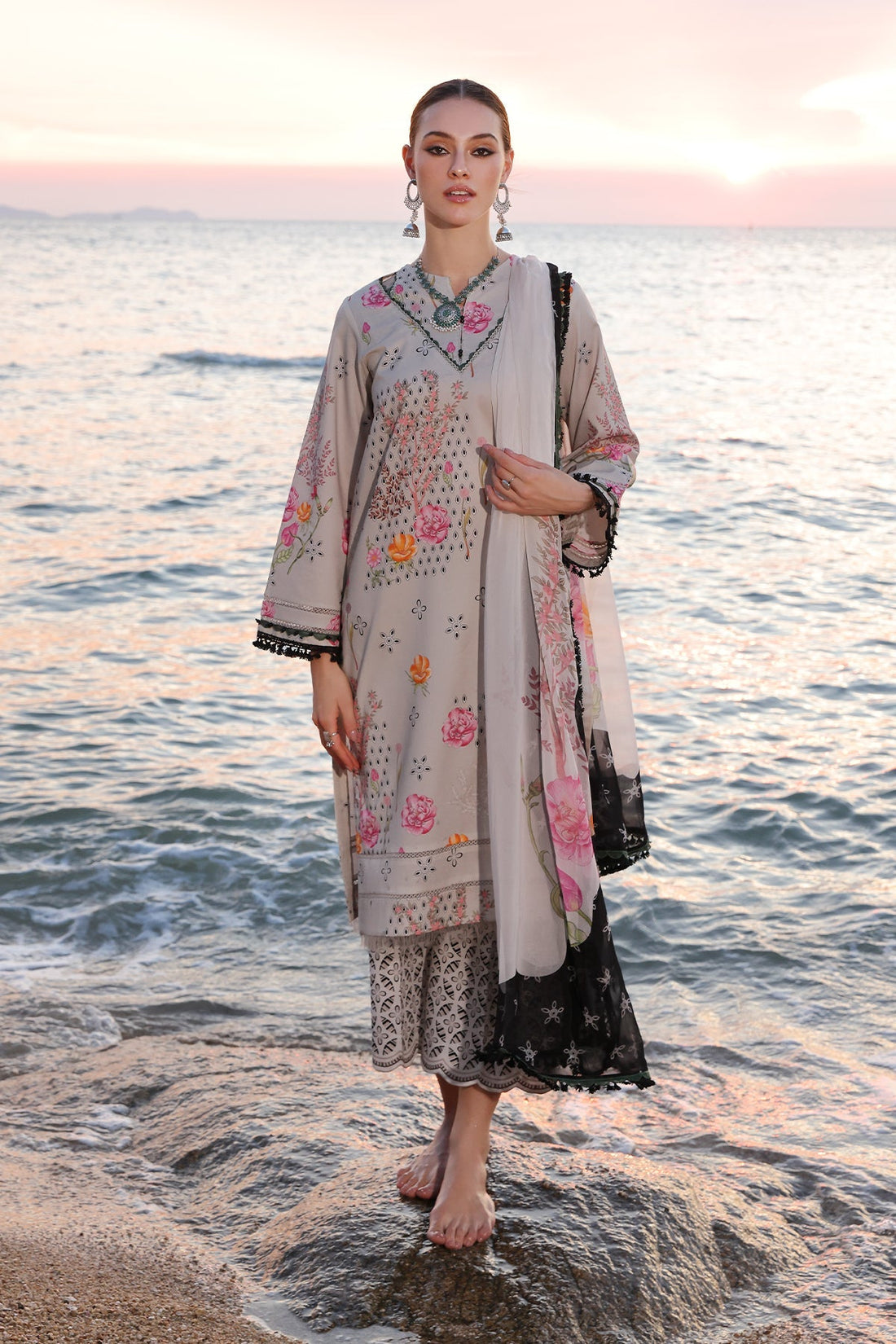 Charizma | Lawn Collection 24 | AS4-04 - Official Charizma stockist in UK - Sakeena London